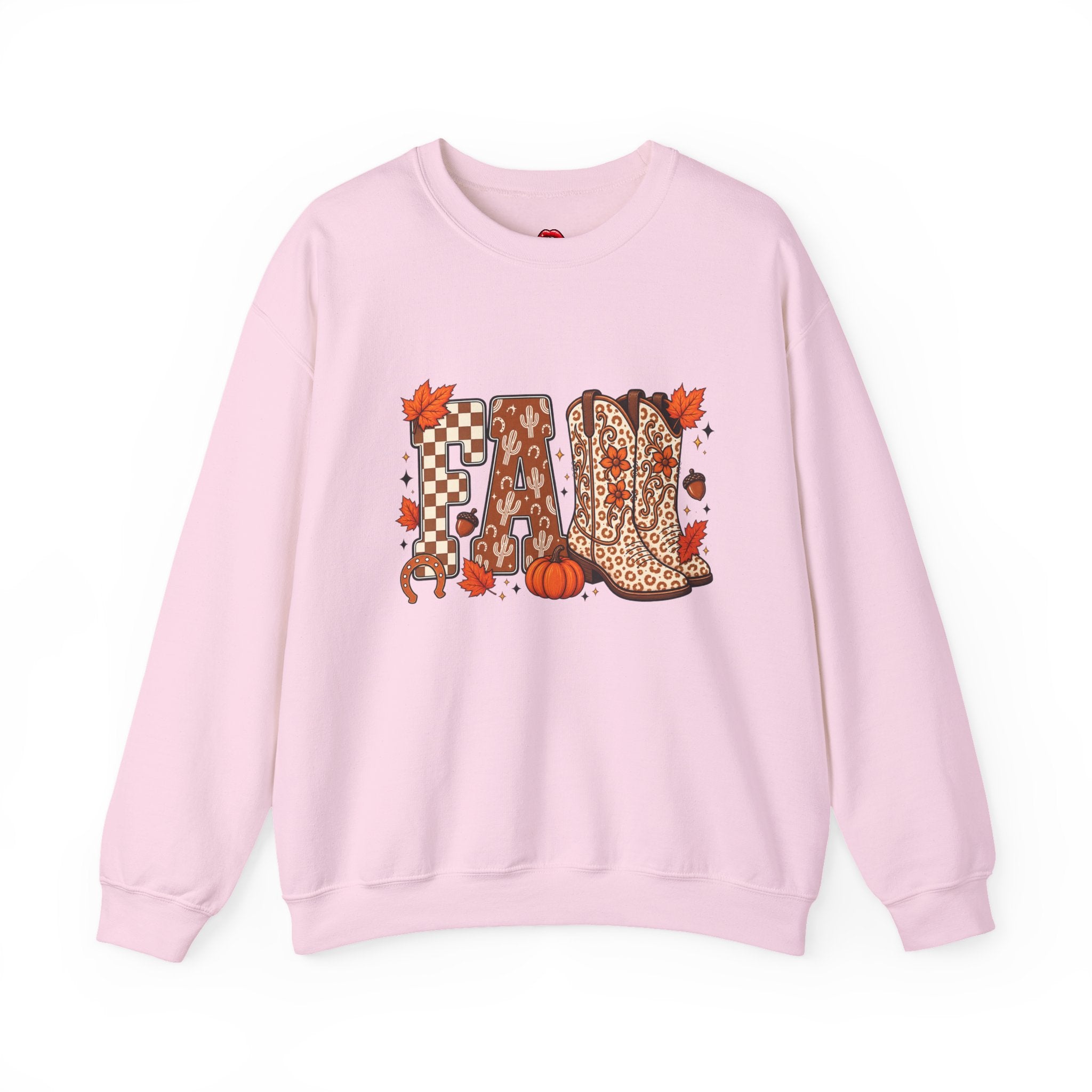 Fall Cowgirl Crewneck Sweatshirt