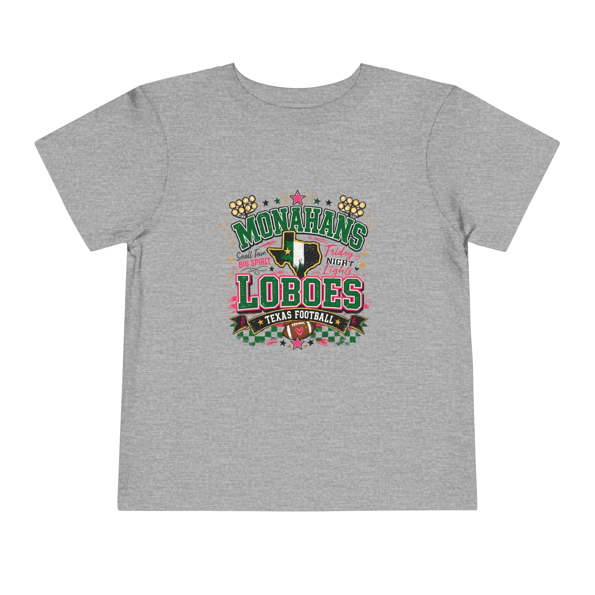 Monahans Loboes Toddler Football Tee