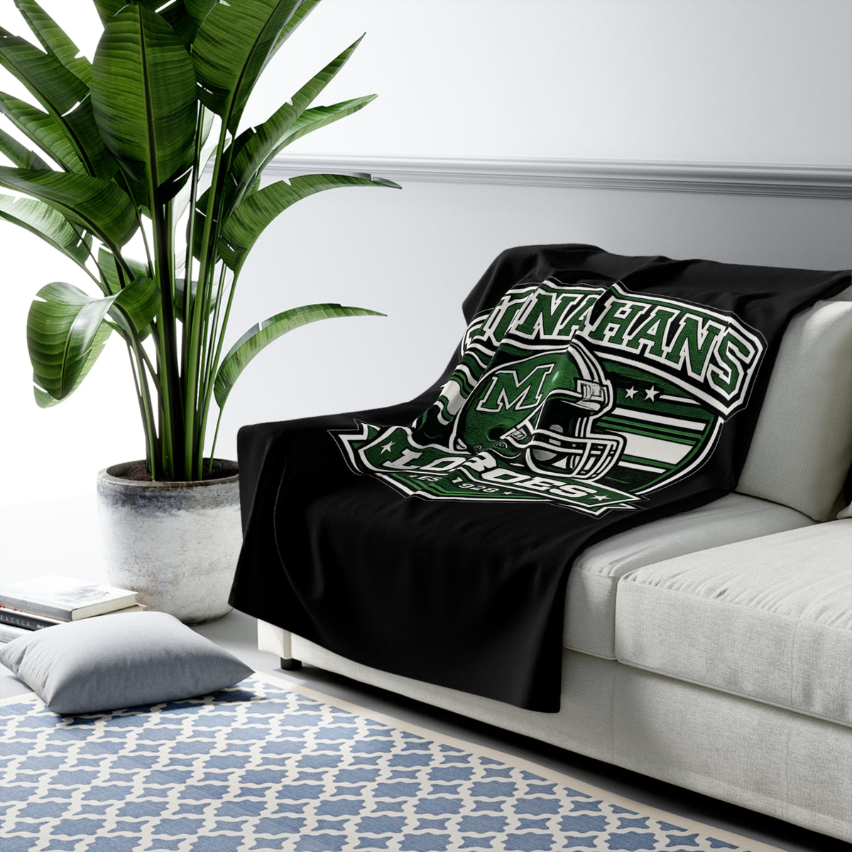 Monahans Loboes Sherpa Blanket