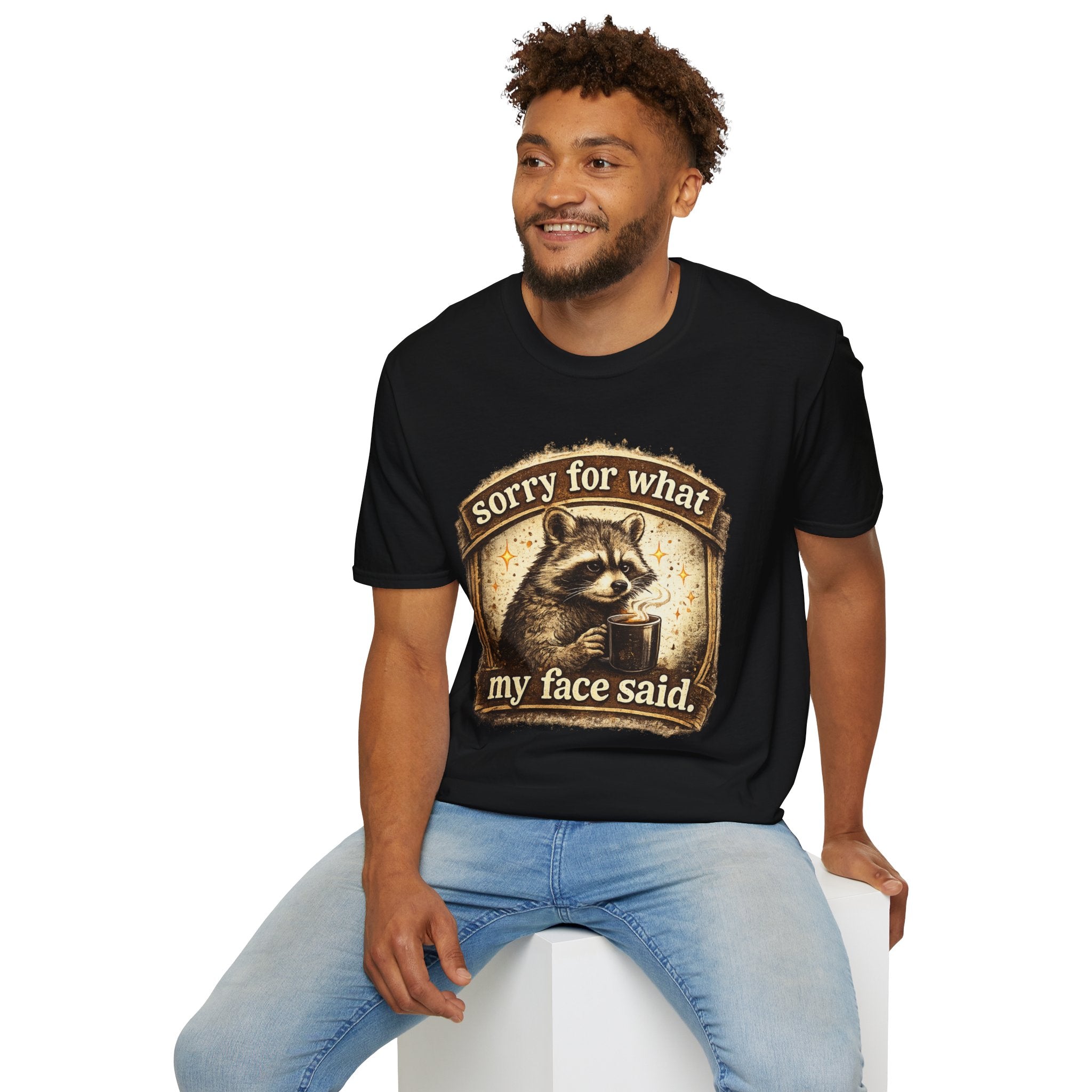 Sorry For What My Face Said Graphic Tee