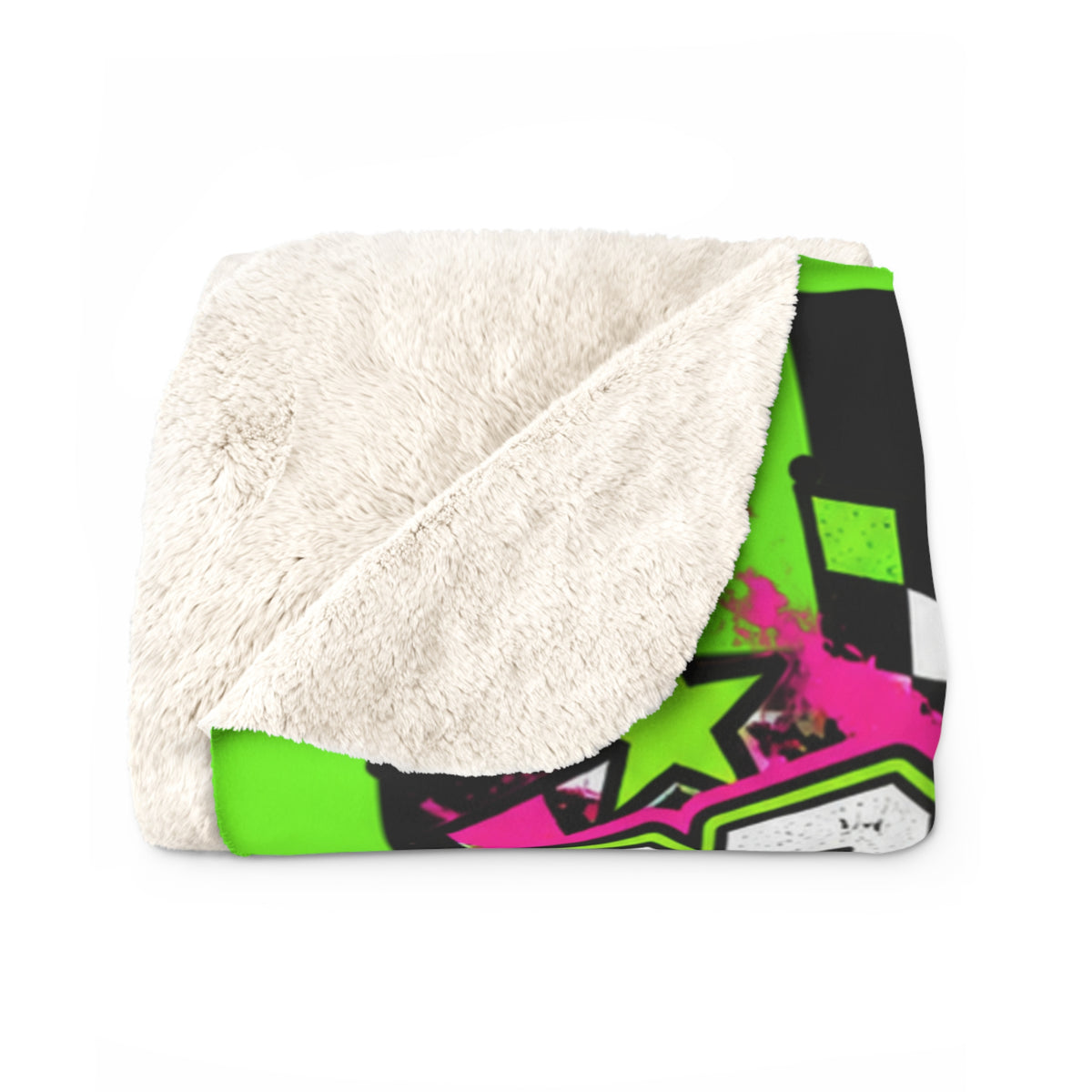 Crane County Coyotes Sherpa Blanket