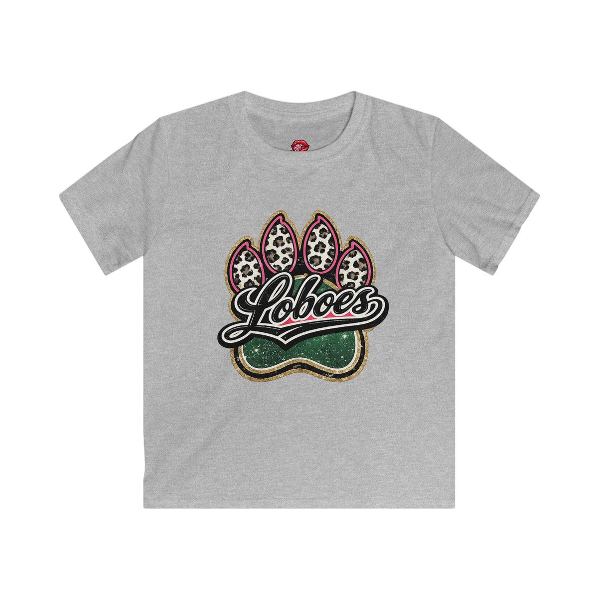 Kids Loboes Paw Print Tee