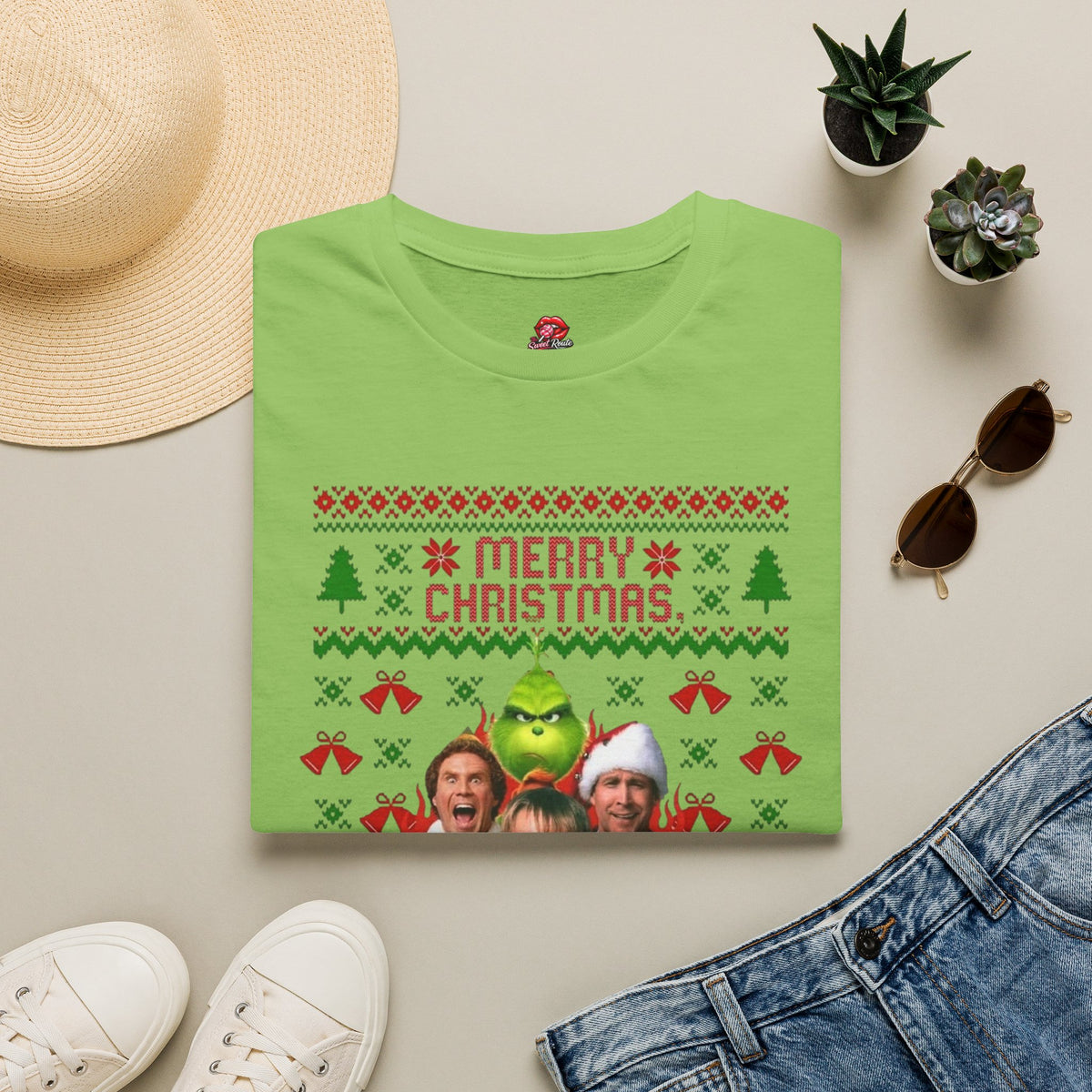 Merry Christmas Holiday Family Movie T-Shirt