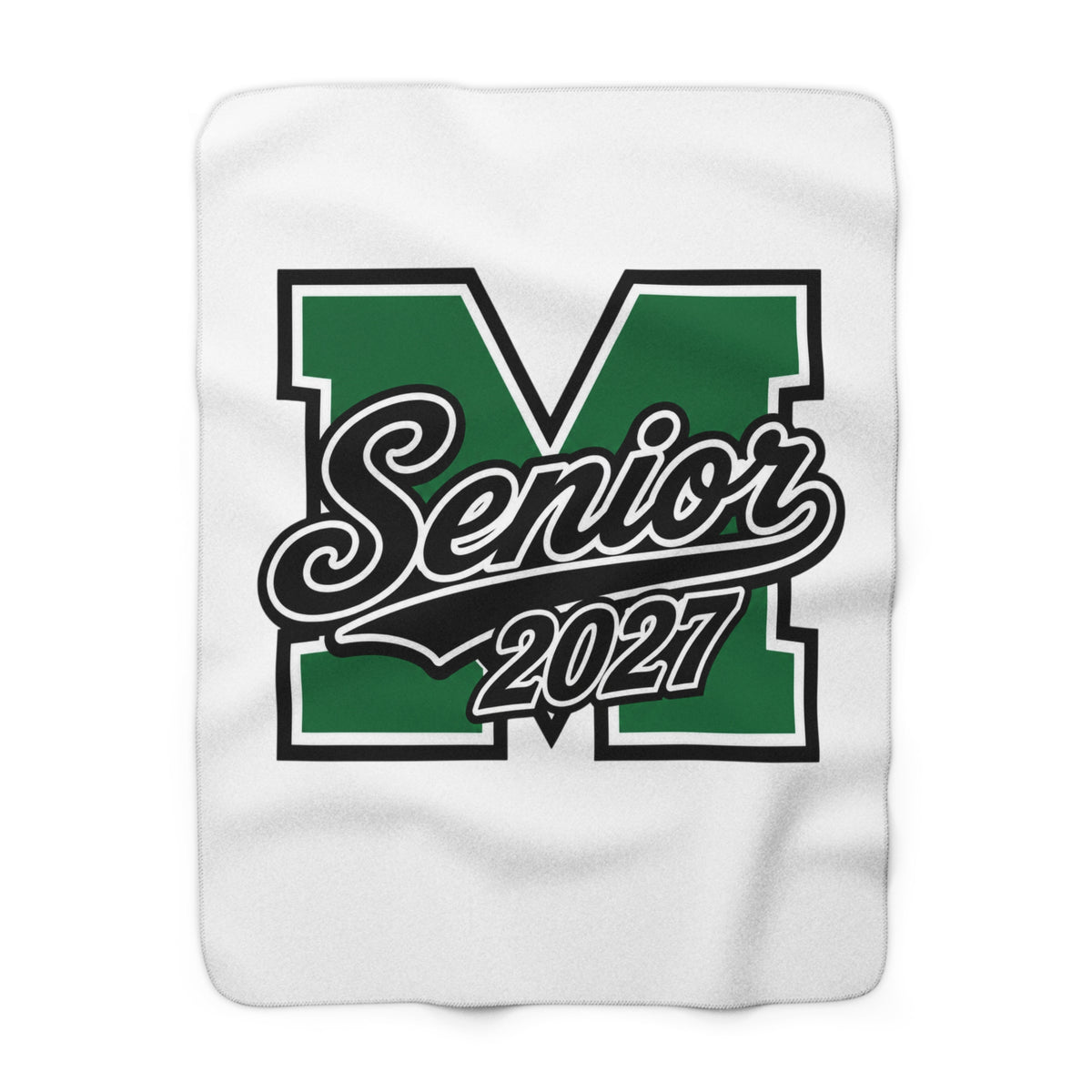 Senior 2027 Sherpa Stadium Blanket