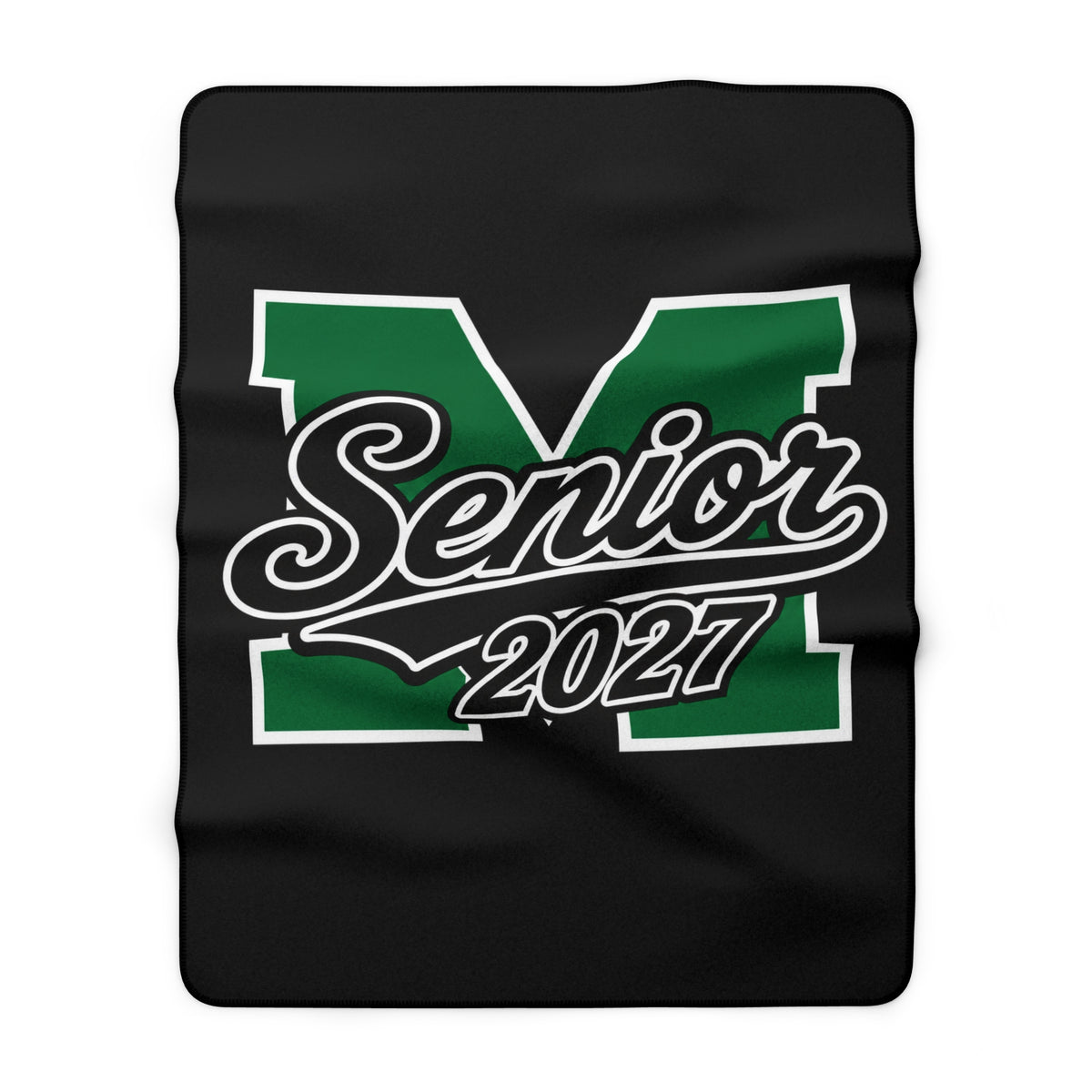 Senior 2027 Sherpa Stadium Blanket