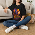 Pumpkin Mirror Halloween T‑Shirt — “Okay, I’m ready for Fall” Cute Spooky Season Shirt For Women