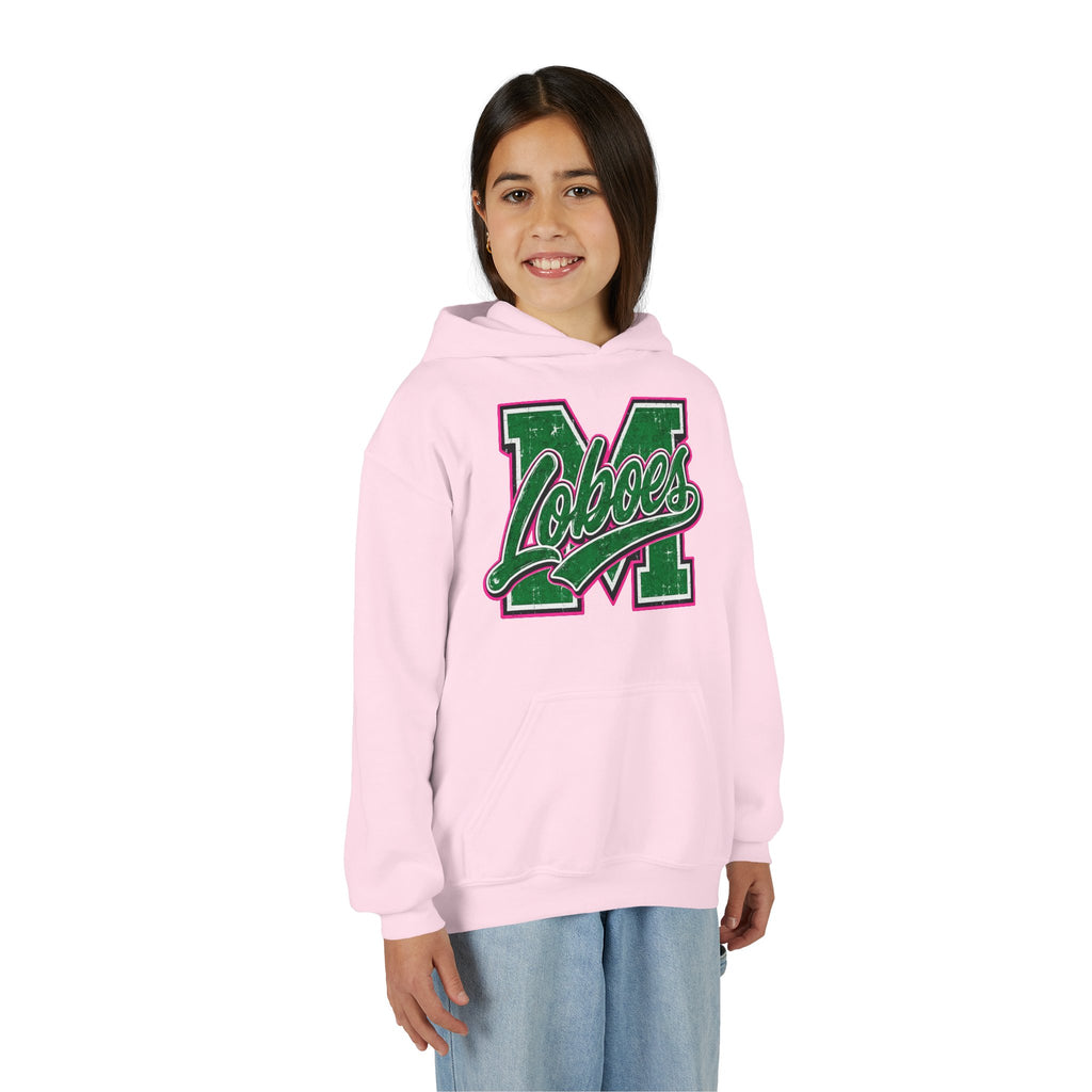 Youth Loboes M Logo Hoodie