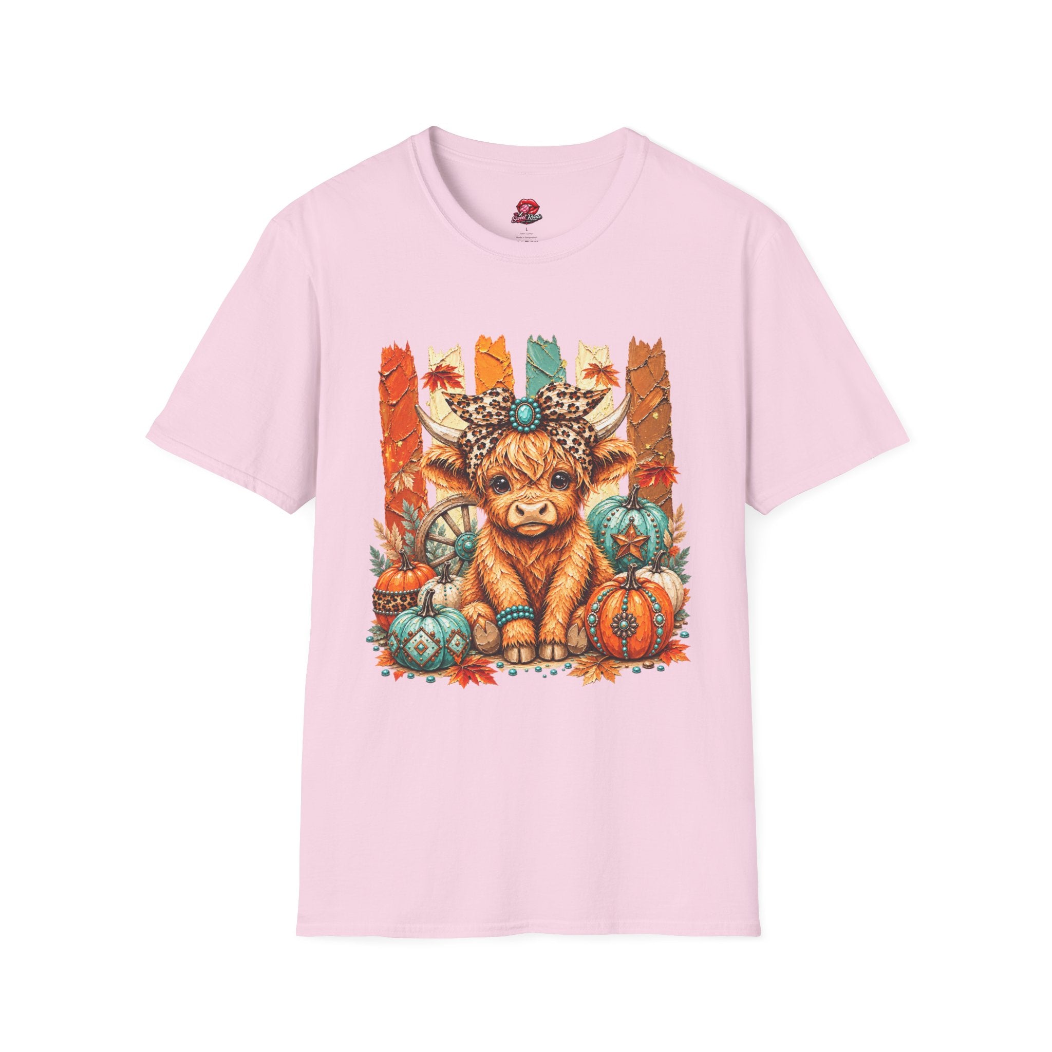 Autumn Highland Cow T-Shirt