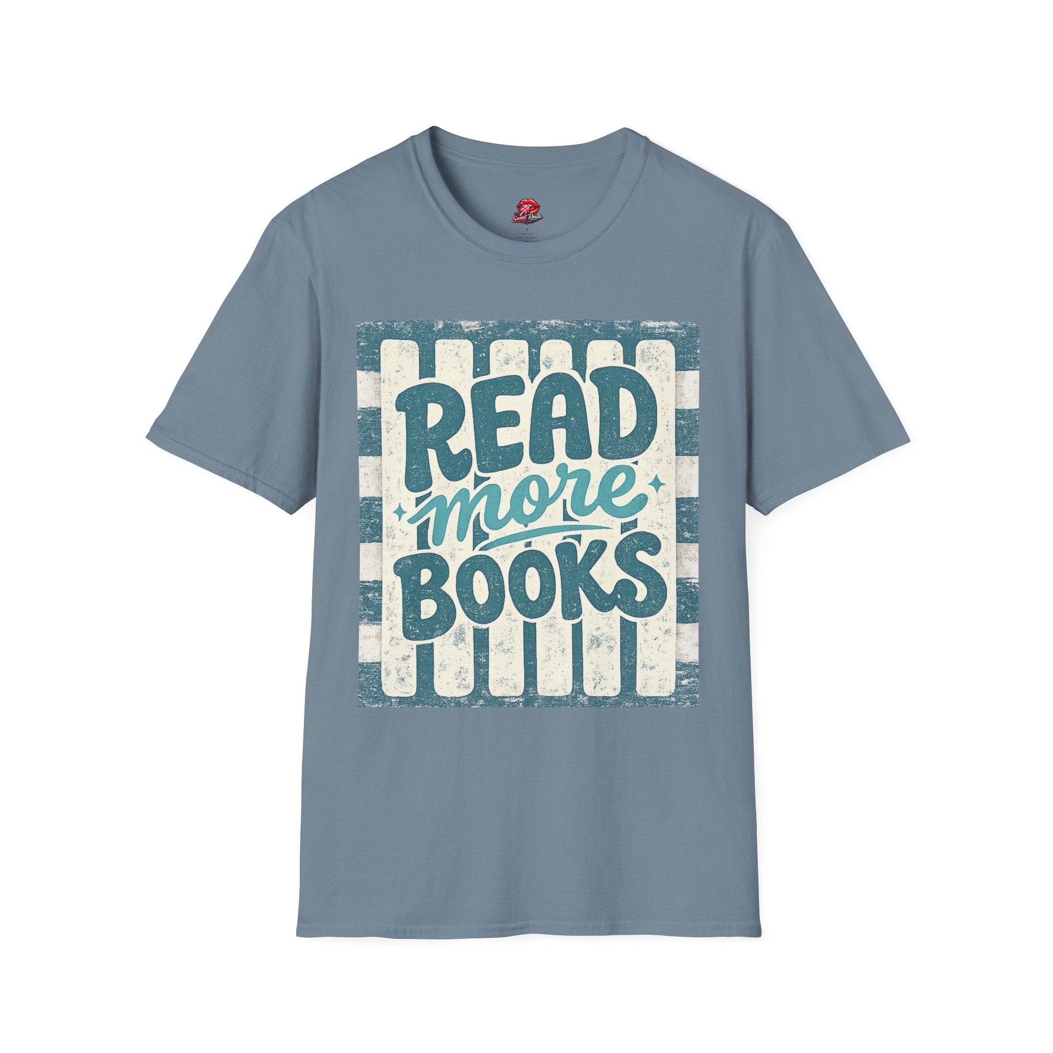 Read More Books Vintage T-Shirt | Retro Book Lover Tee | Librarian Gift | Teacher Reading Shirt | Literary Graphic Tee