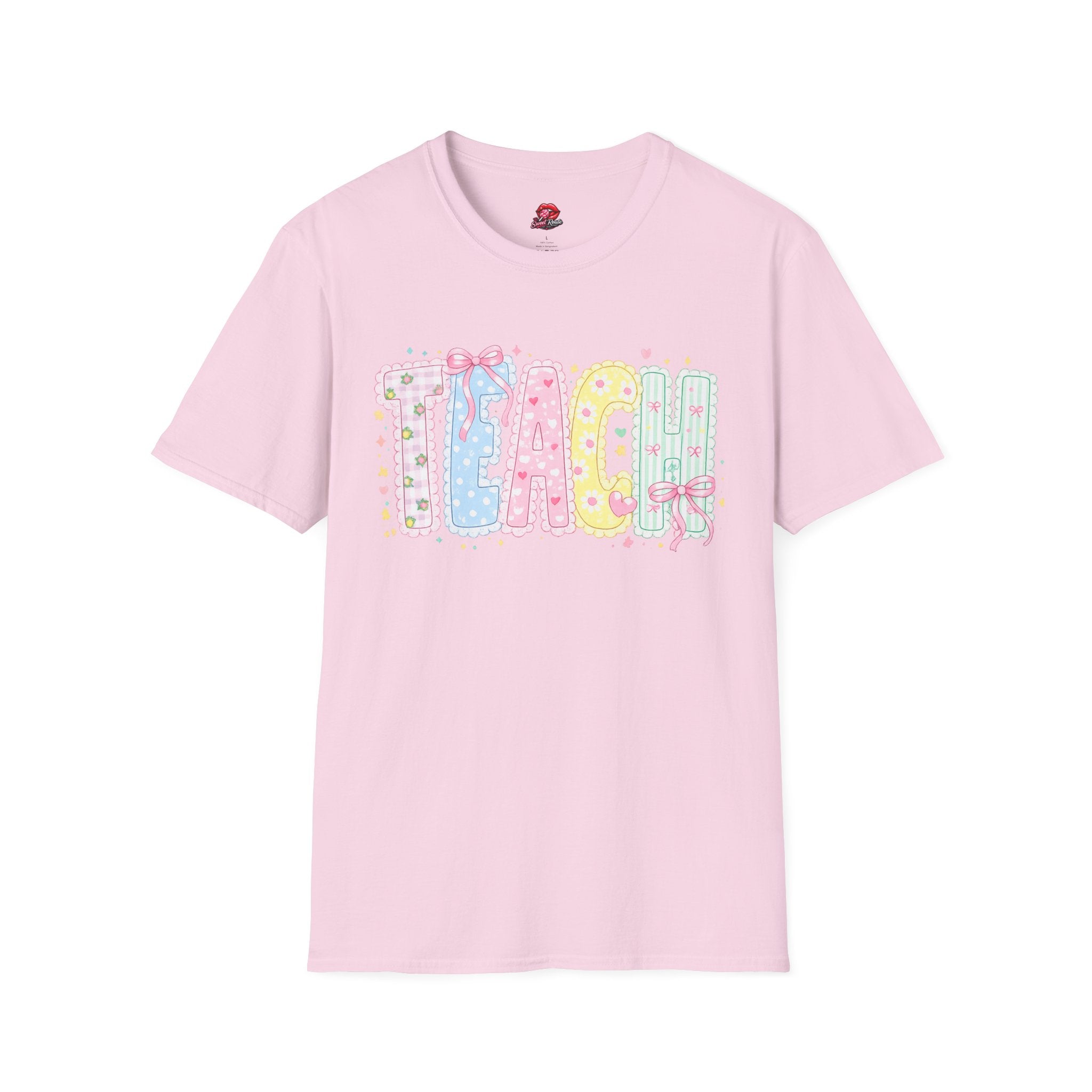 Teach Pastel Graphic T-Shirt