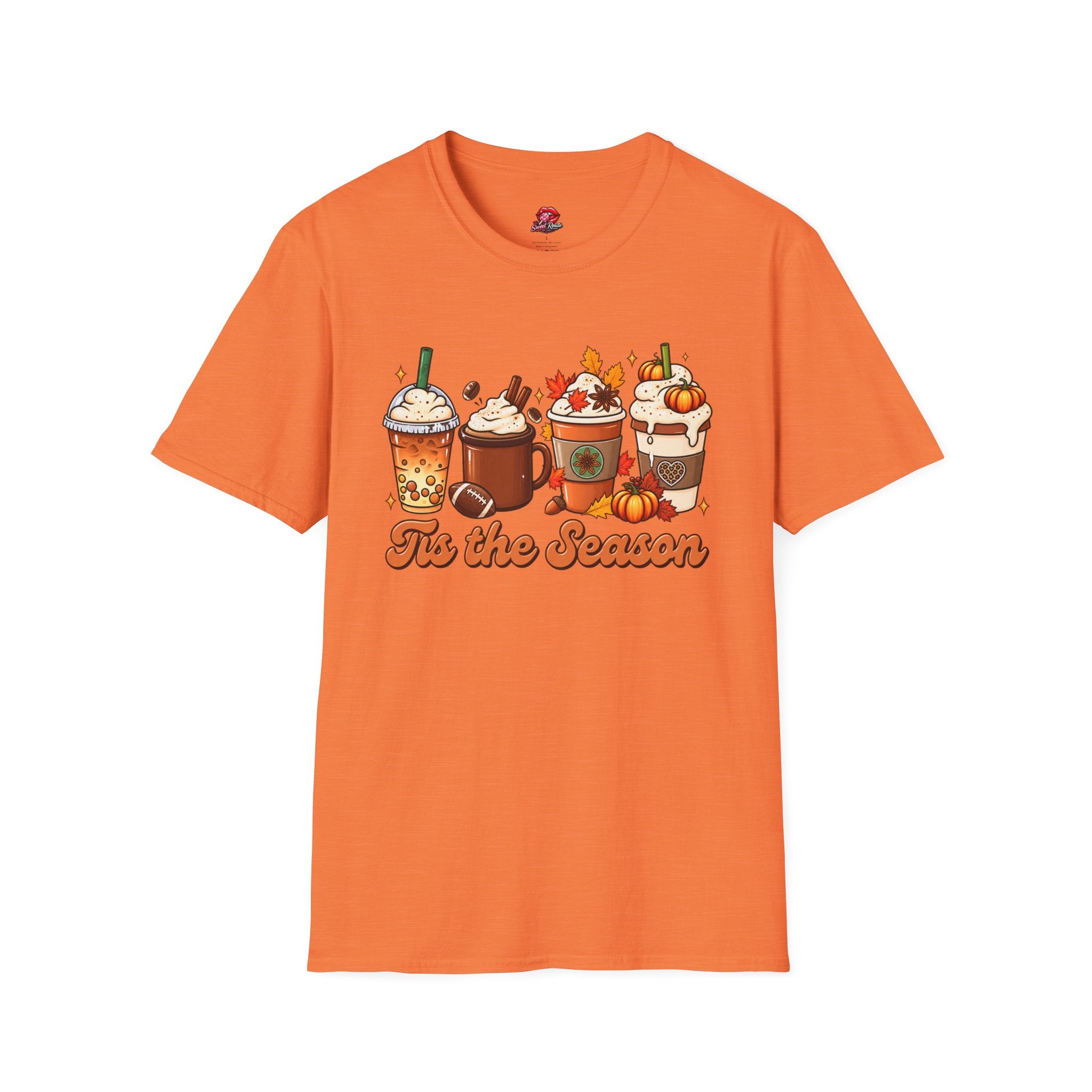 Tis the Season Fall Coffee Football Tee