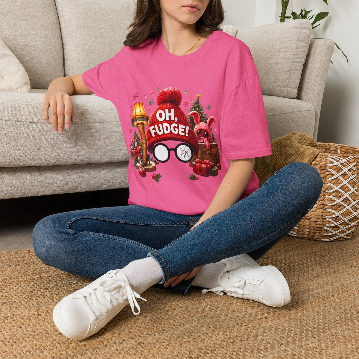 Oh, Fudge! Christmas Movie Quote T-Shirt