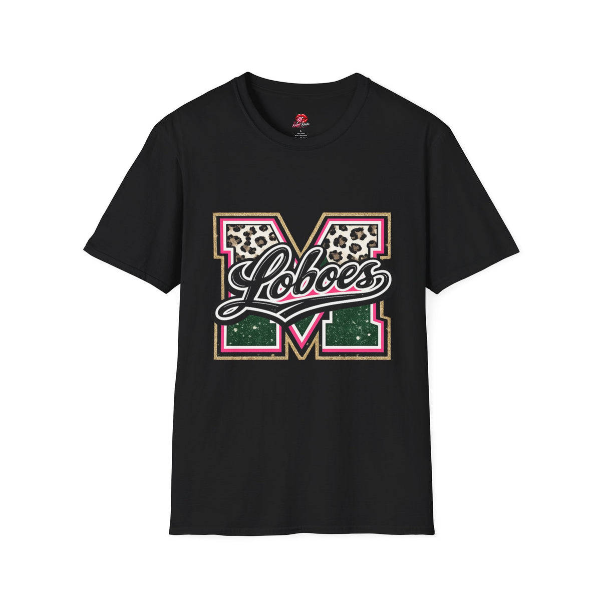 Loboes Leopard varsity T-Shirt