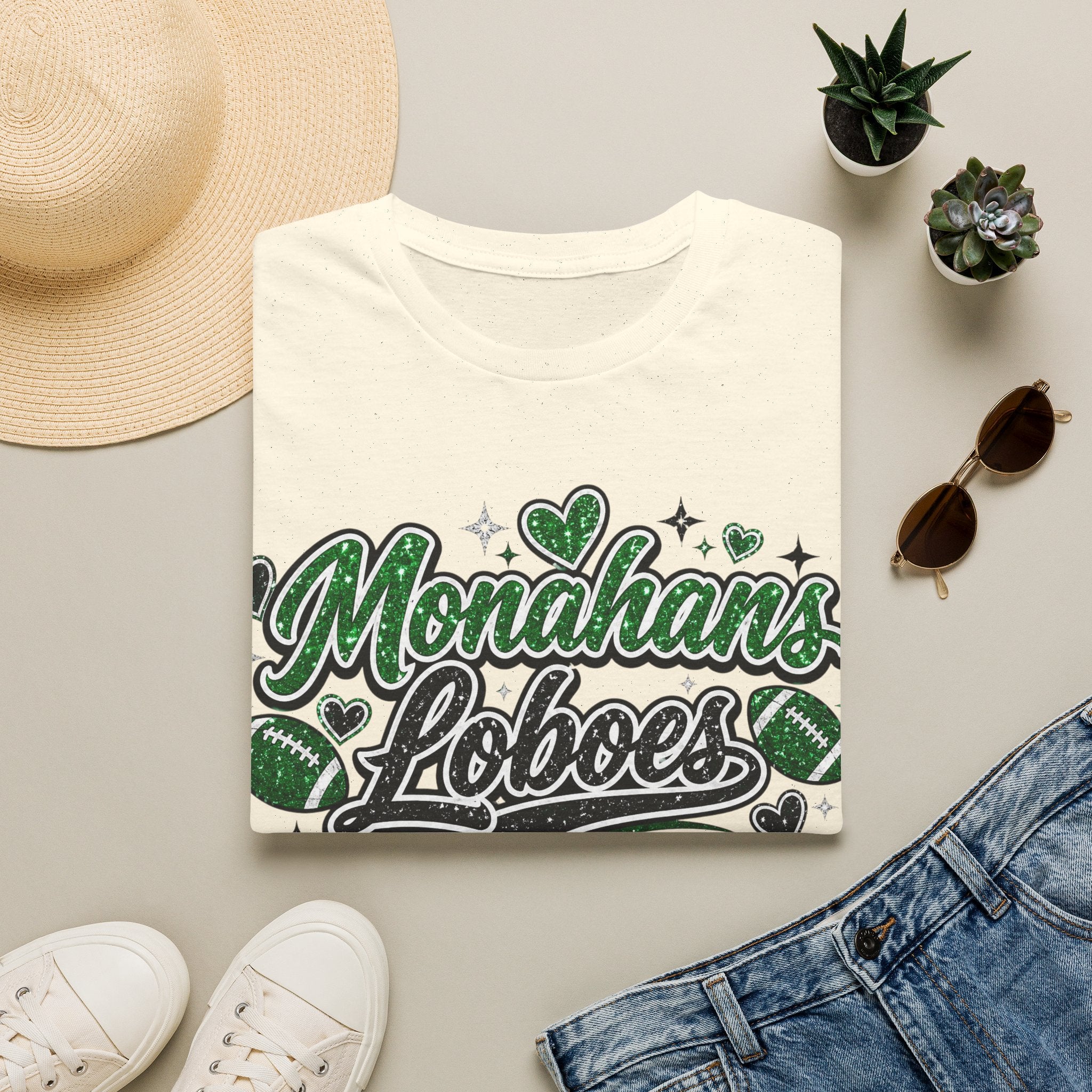 Monahans Loboes Football Team T-Shirt