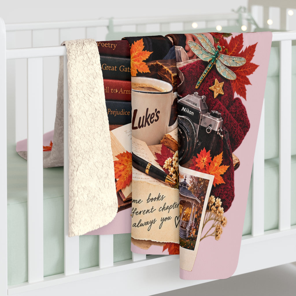 Jess and Rory Sherpa Fleece Blanket