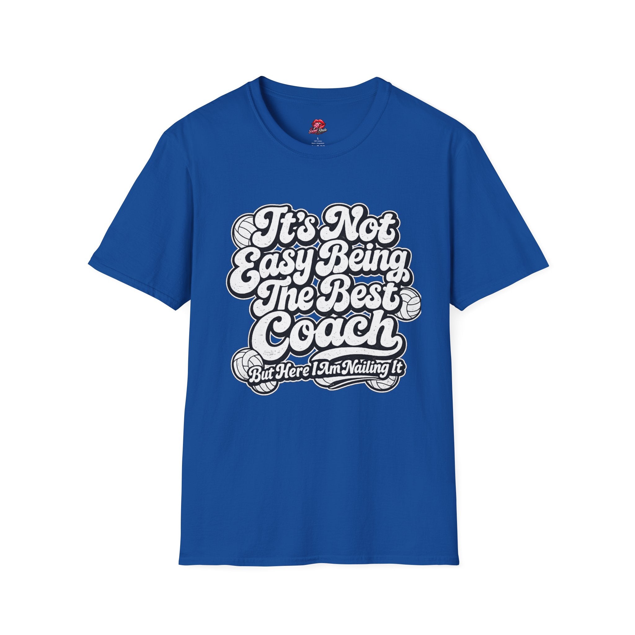 It’s Not Easy Being The Best Volleyball Coach Tee