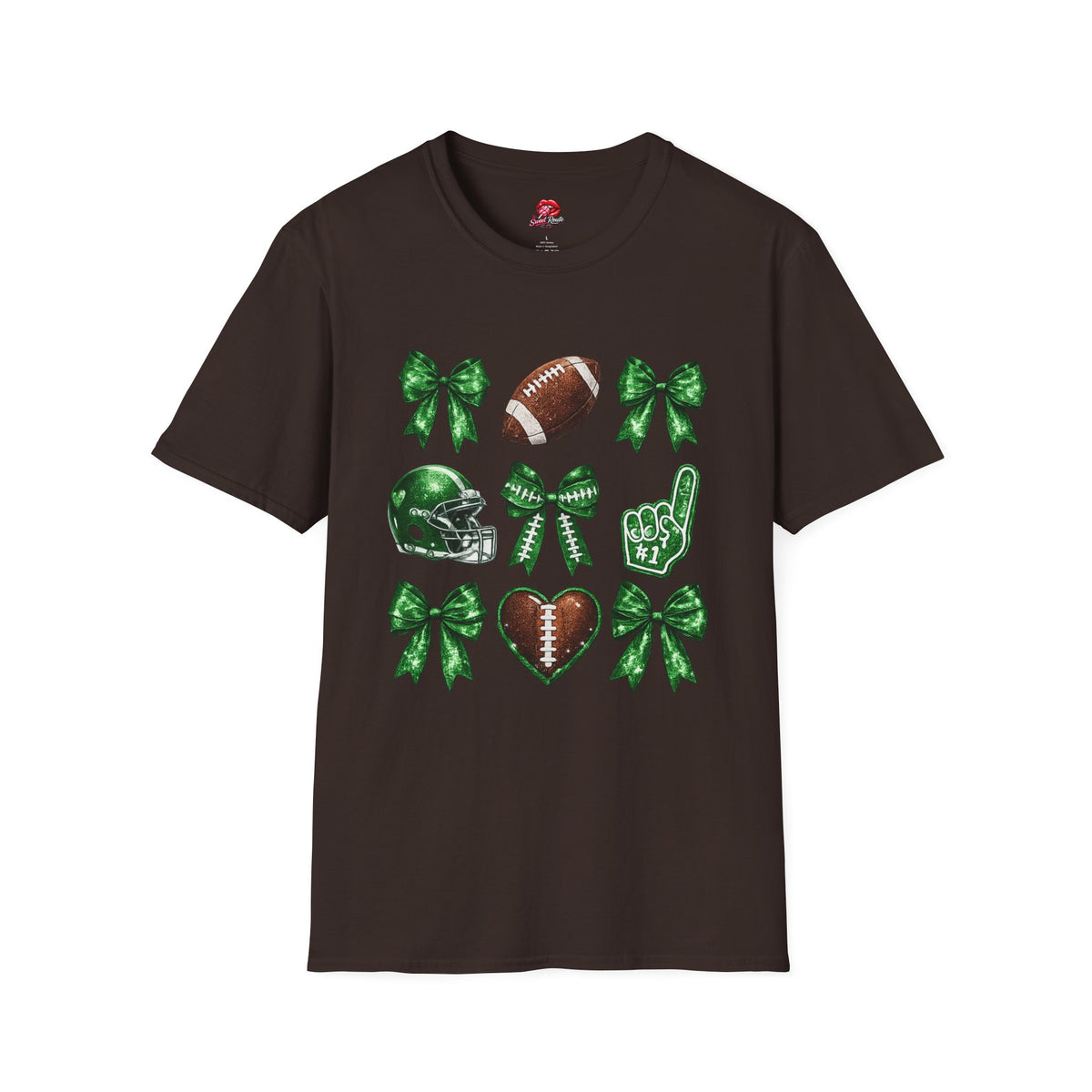 Football Cheer Bow T-Shirt