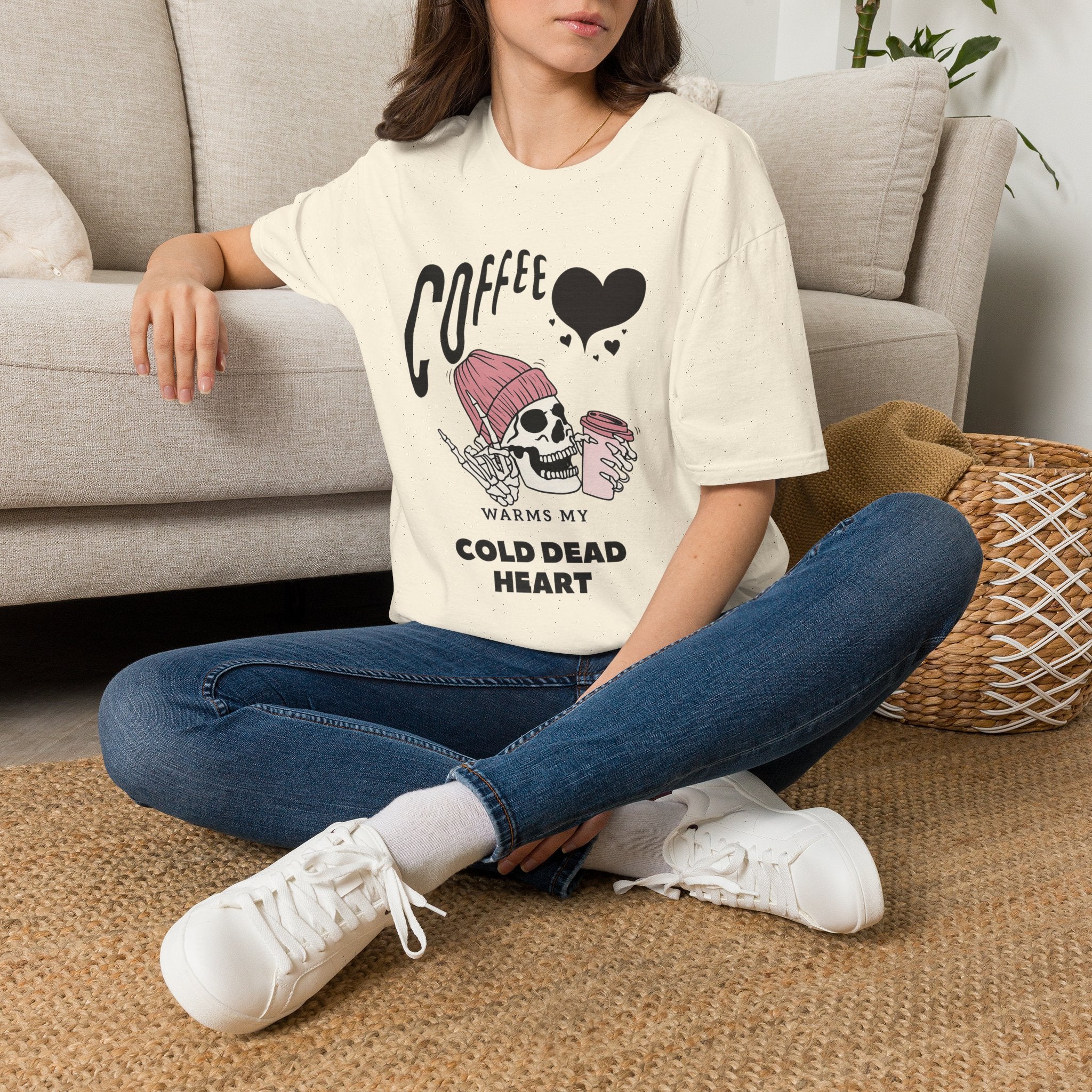 Coffee Warms My Cold Dead Heart Tee