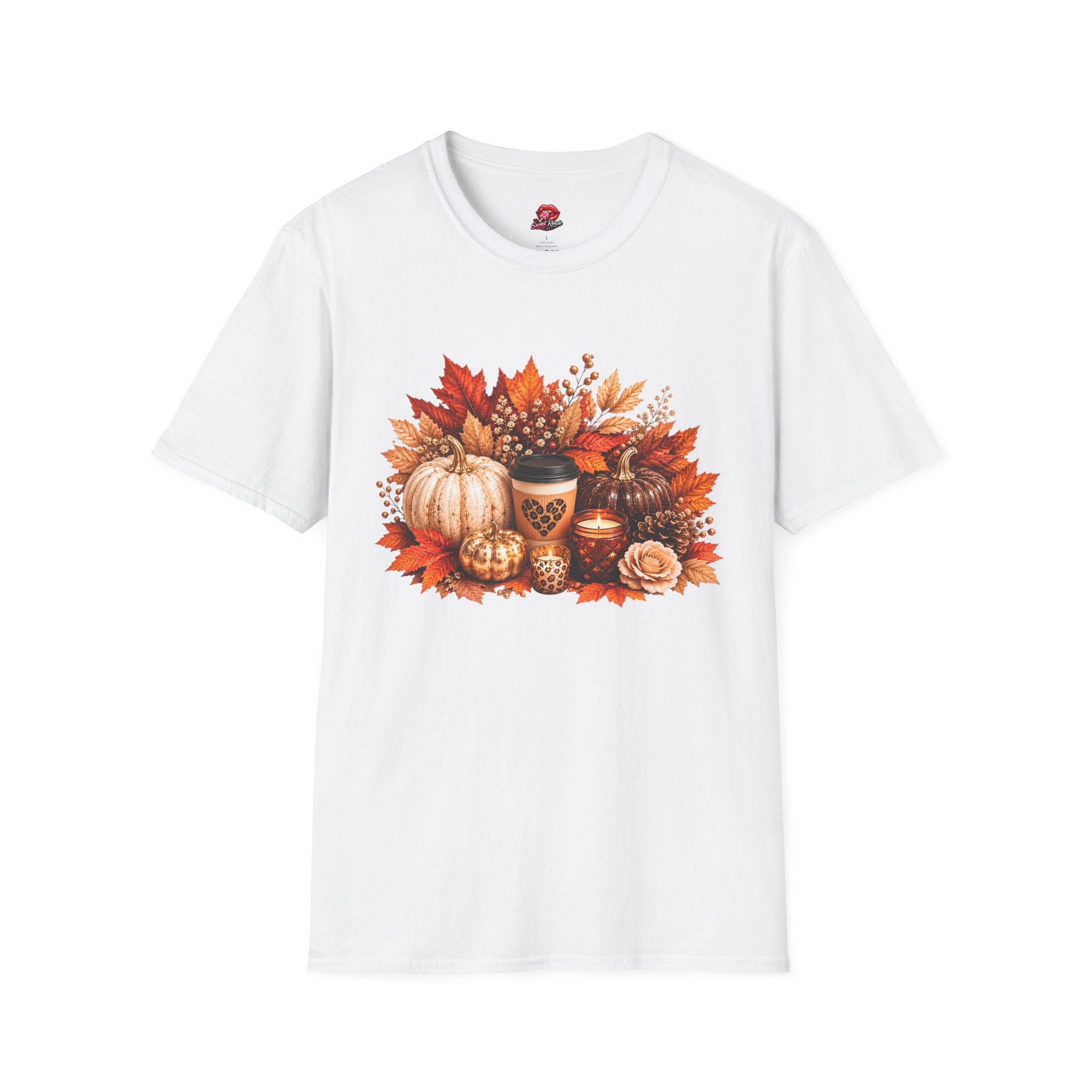 Autumn Pumpkin & Coffee T-Shirt