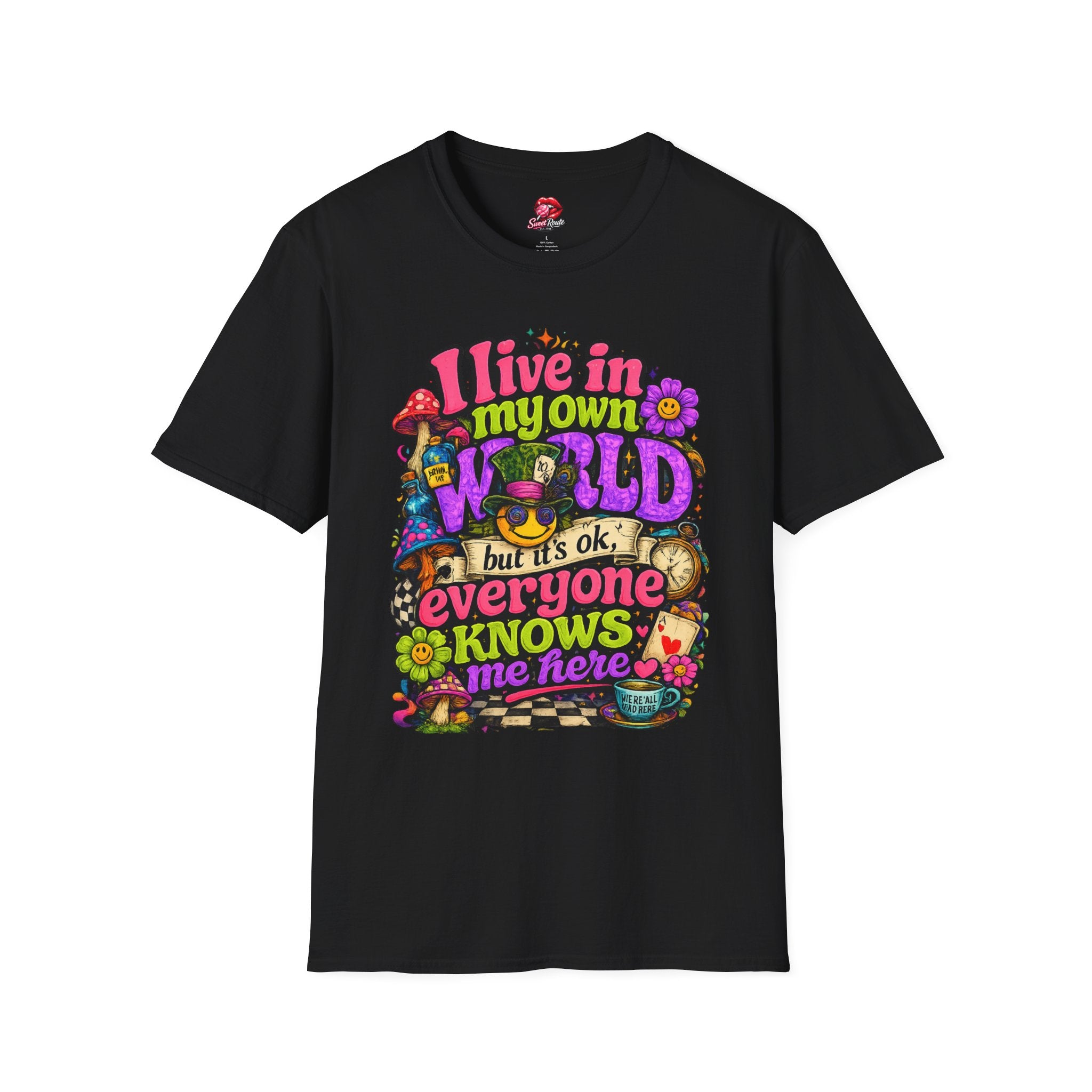 I Live In My Own World T-Shirt