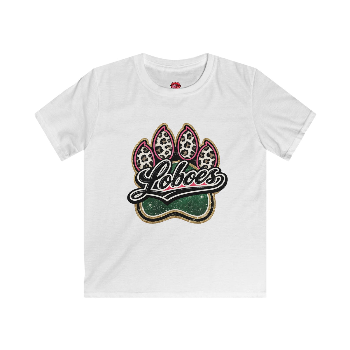 Kids Loboes Paw Print Tee