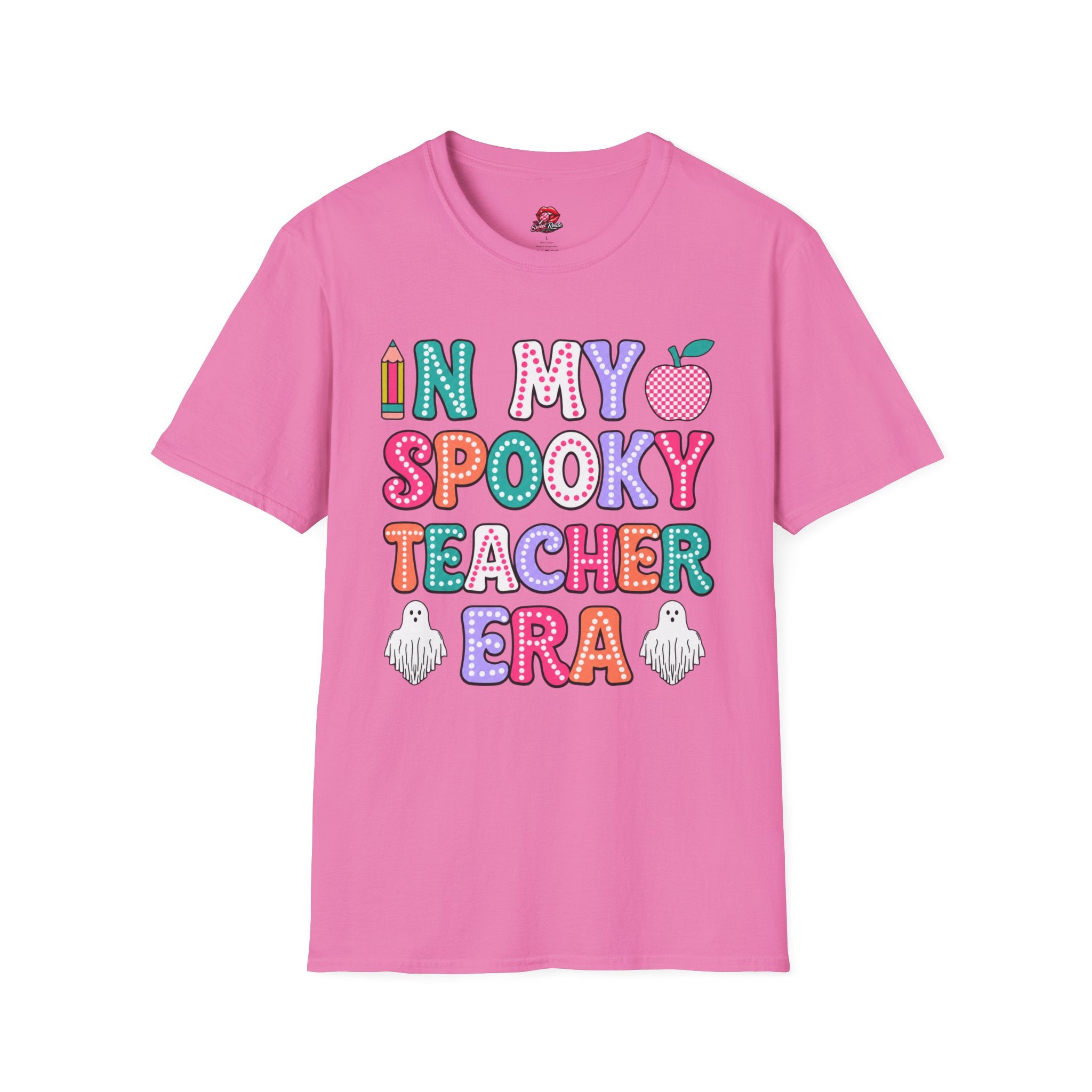 In My Spooky Teacher Era Colorful Halloween Classroom T-Shirt