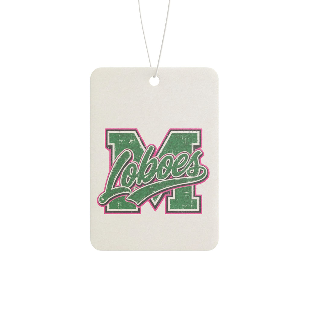 Loboes M Letter Car Air Freshener