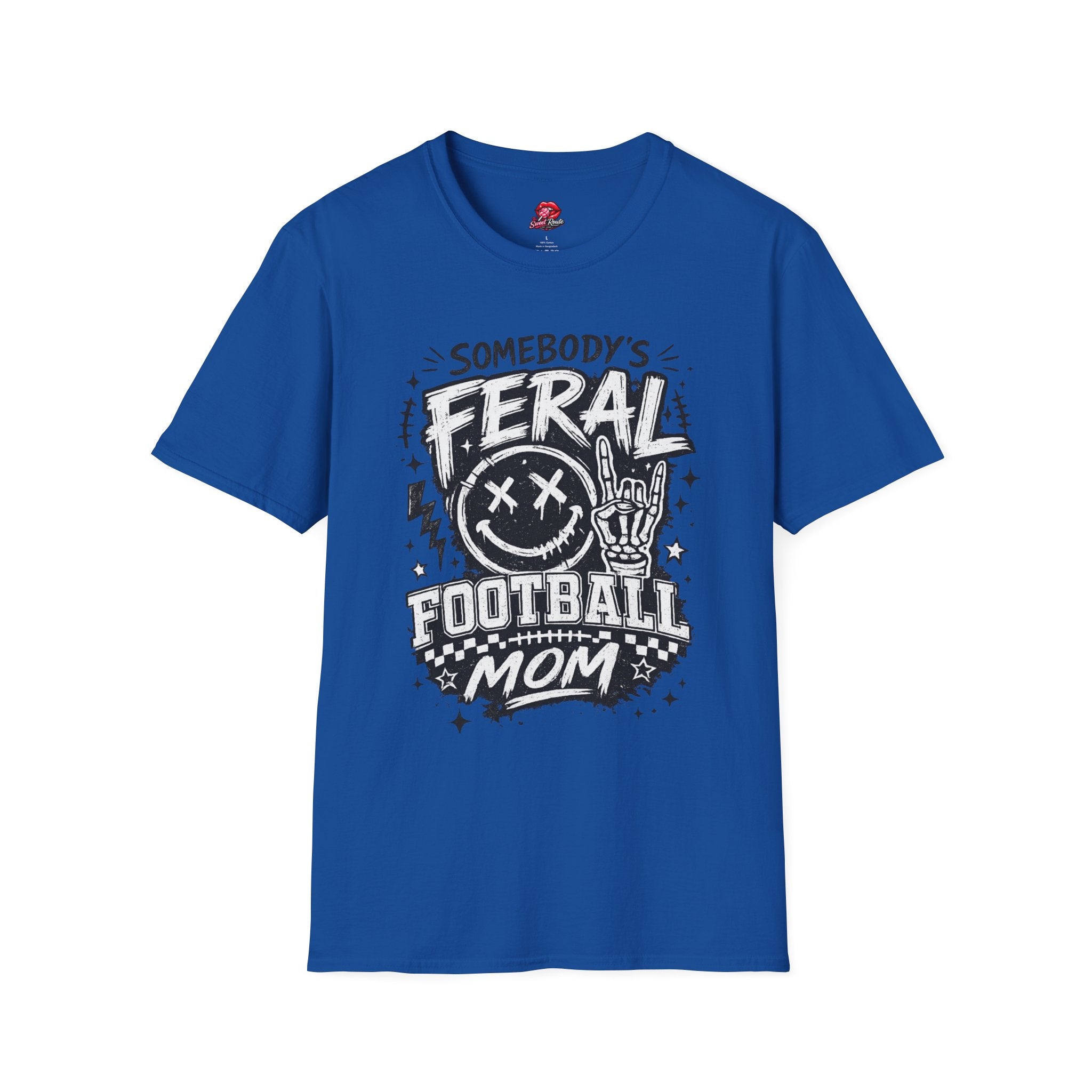 Somebody's Feral Football Mom T-Shirt