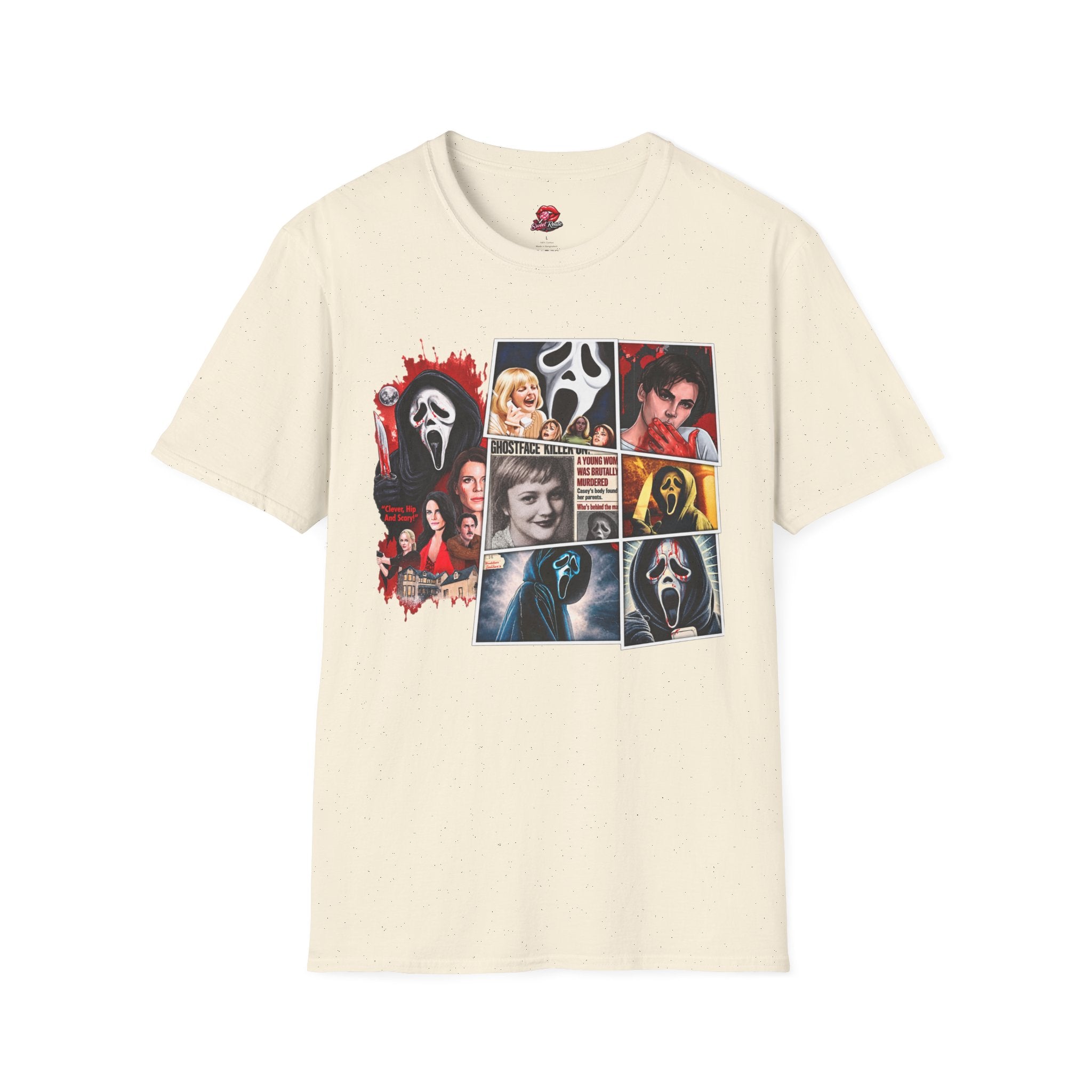 Horror Movie Collage T-Shirt