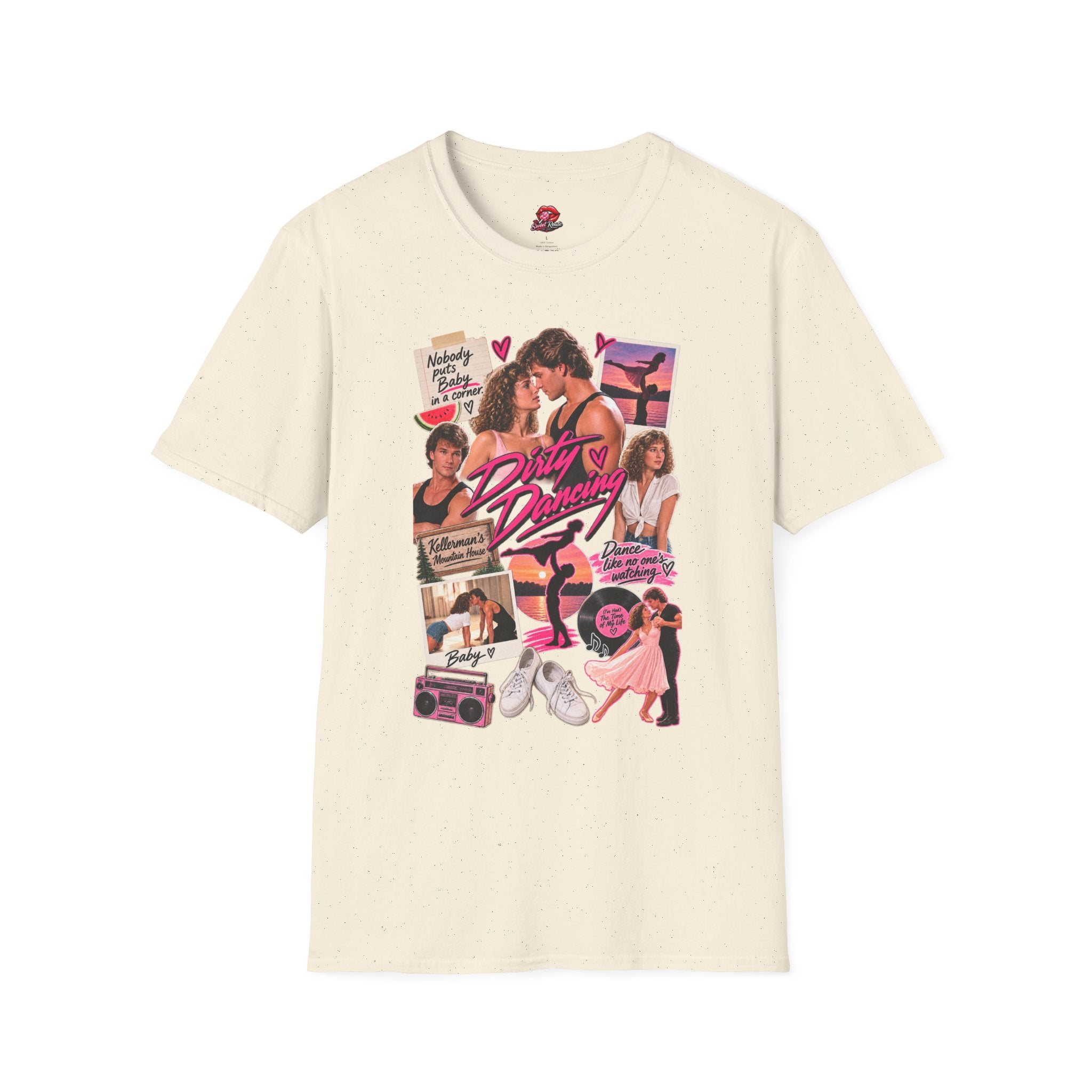 Retro 80s Movie Collage Tee