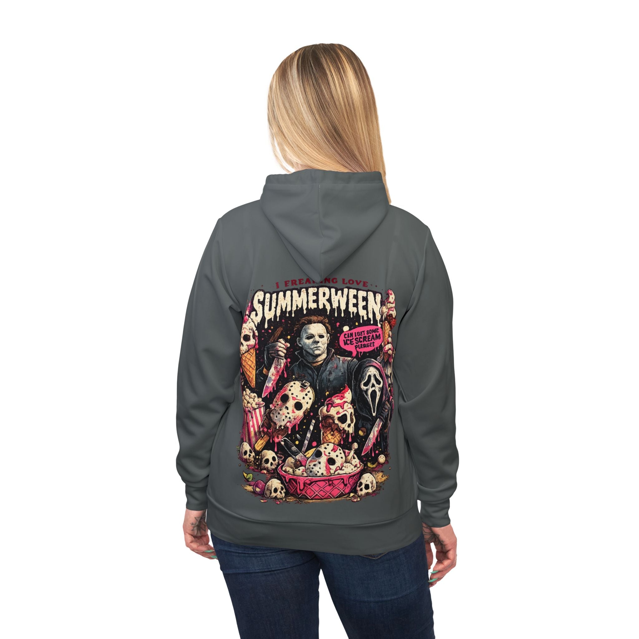 Horror Movie Graphic Hoodie