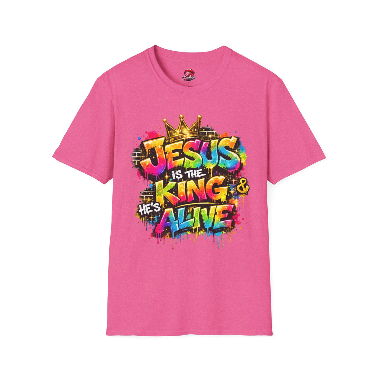Jesus Is The King graffiti T-Shirt