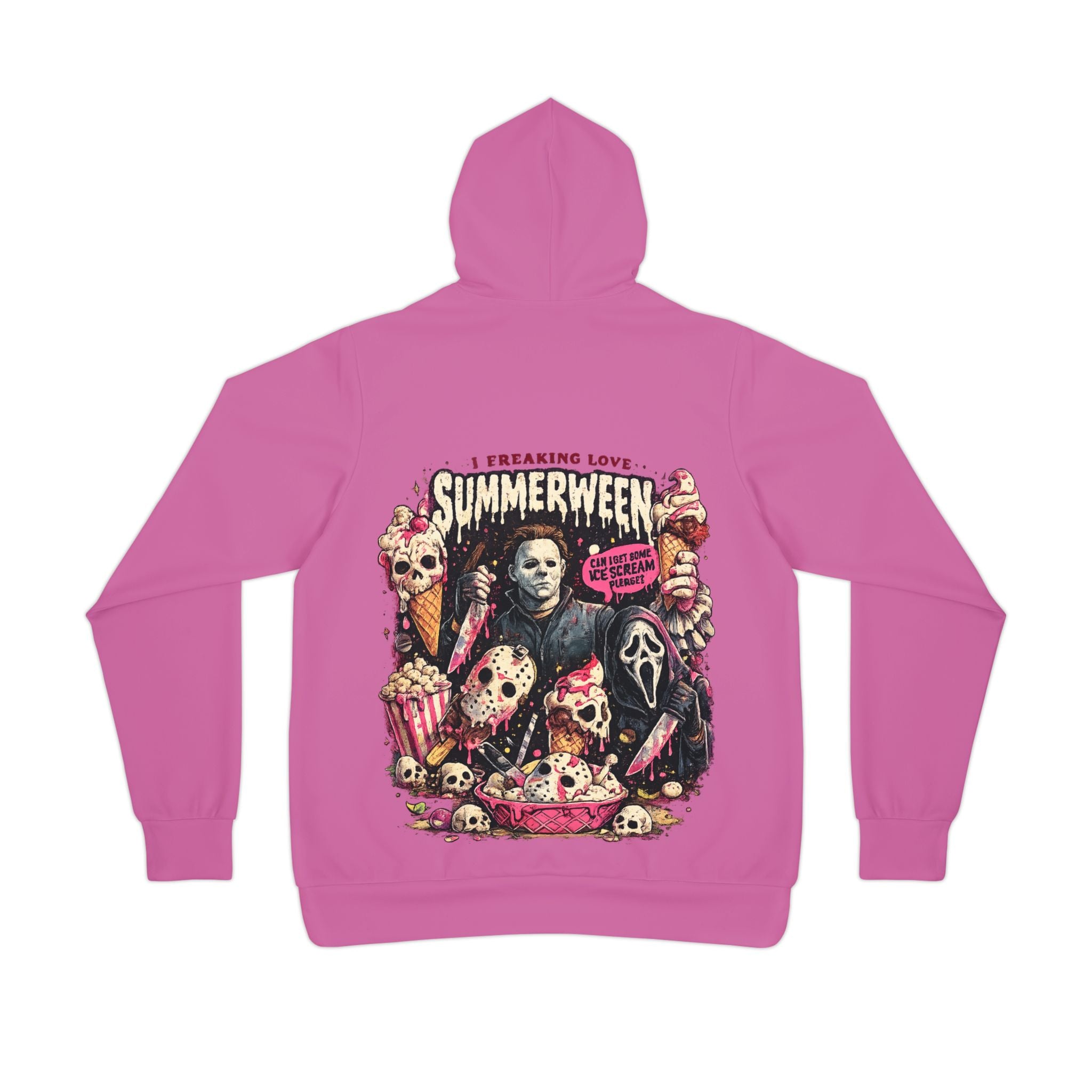 I Freaking Love Summerween' Horror Movie Hoodie