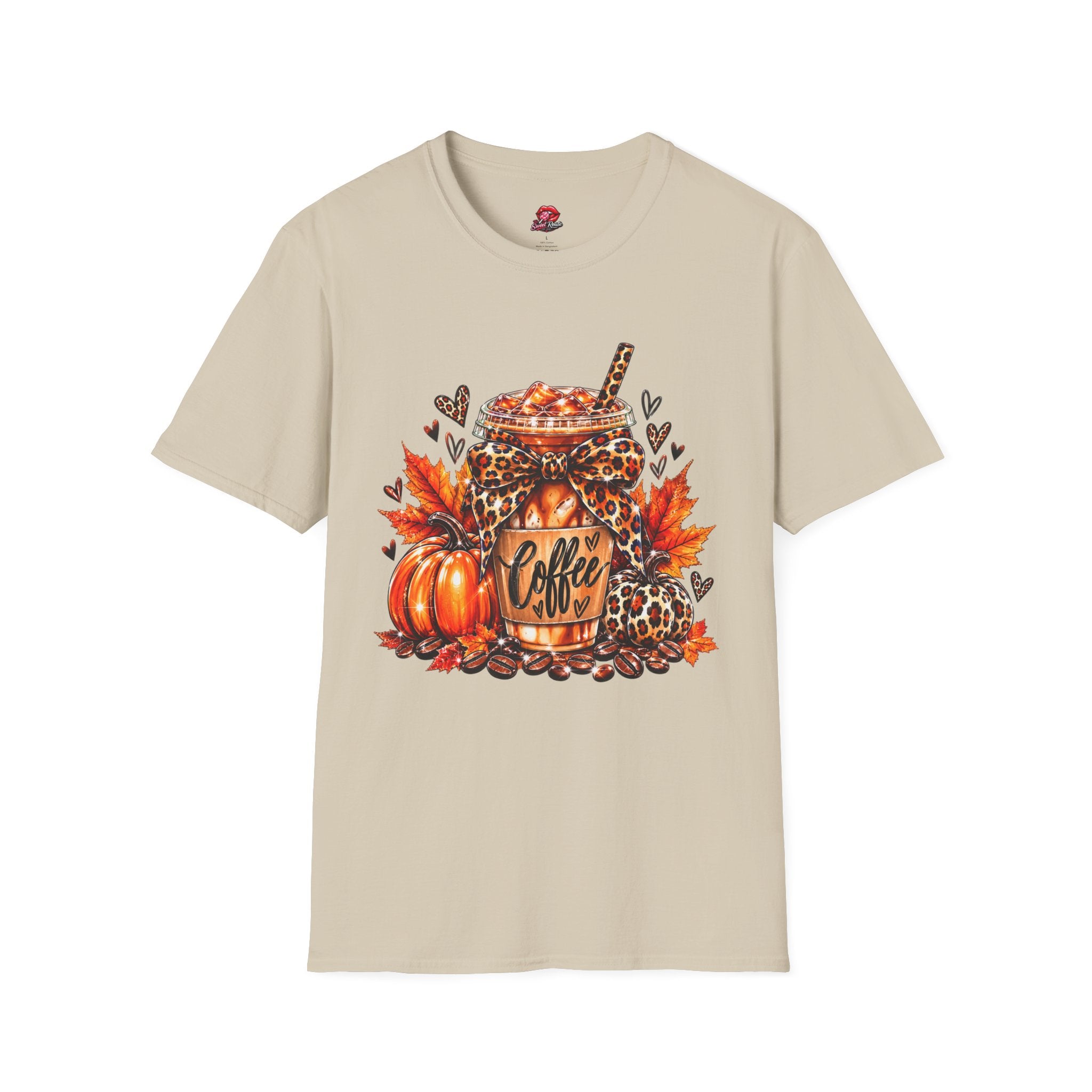 Fall Pumpkin Spice Latte Autumn Tee