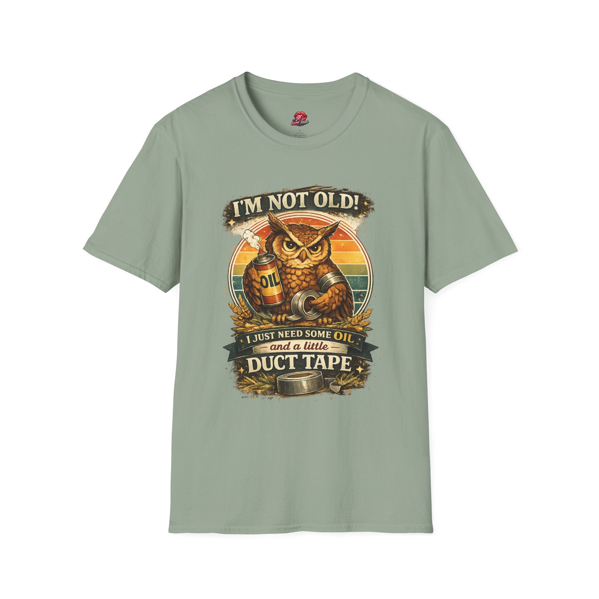 I’m Not Old Owl — Funny Vintage Tee