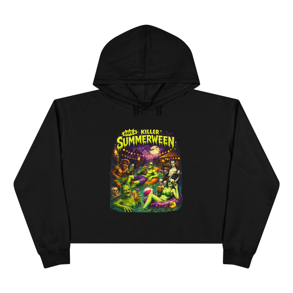 Summerween Crop Hoodie