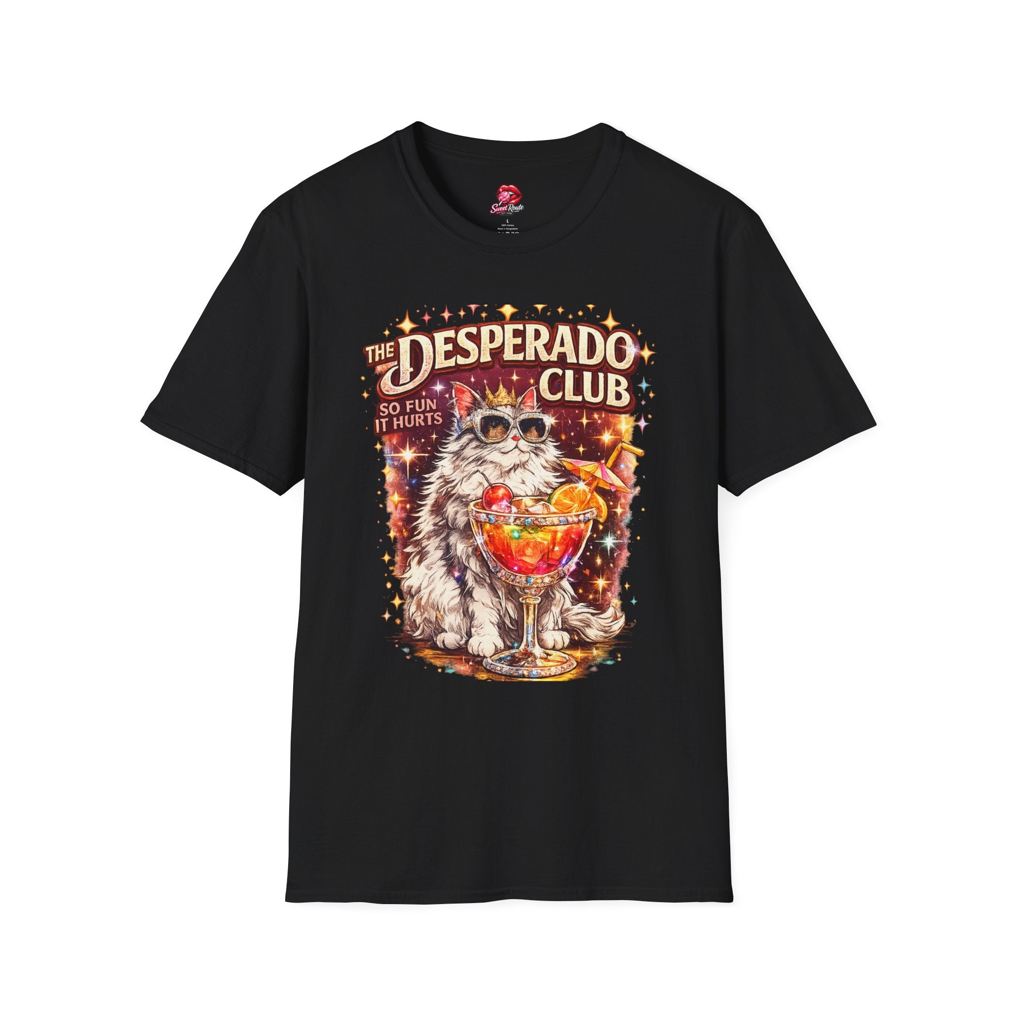 Desperado Club Cat Cocktail T-Shirt