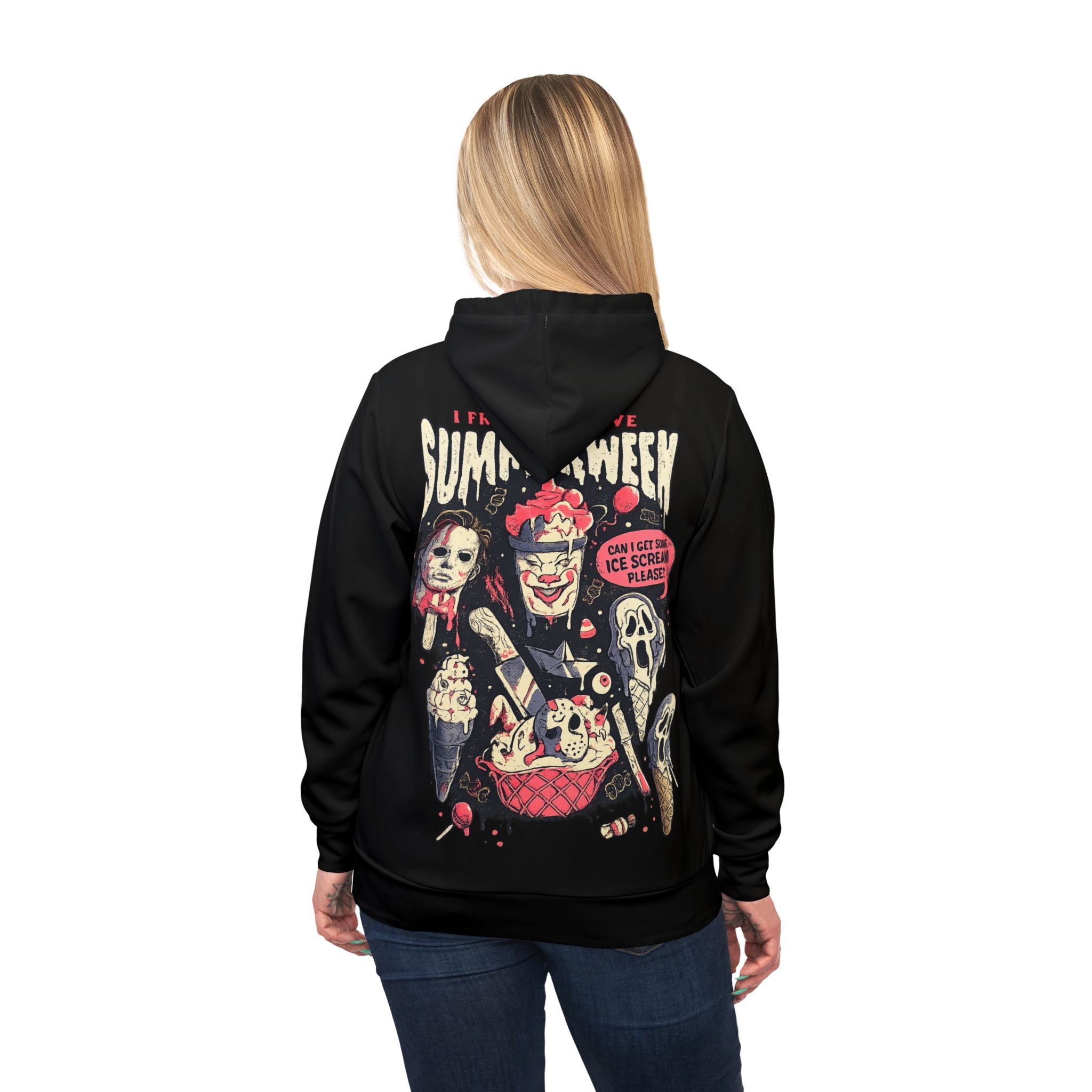 Summerween Retro Horror Hoodie