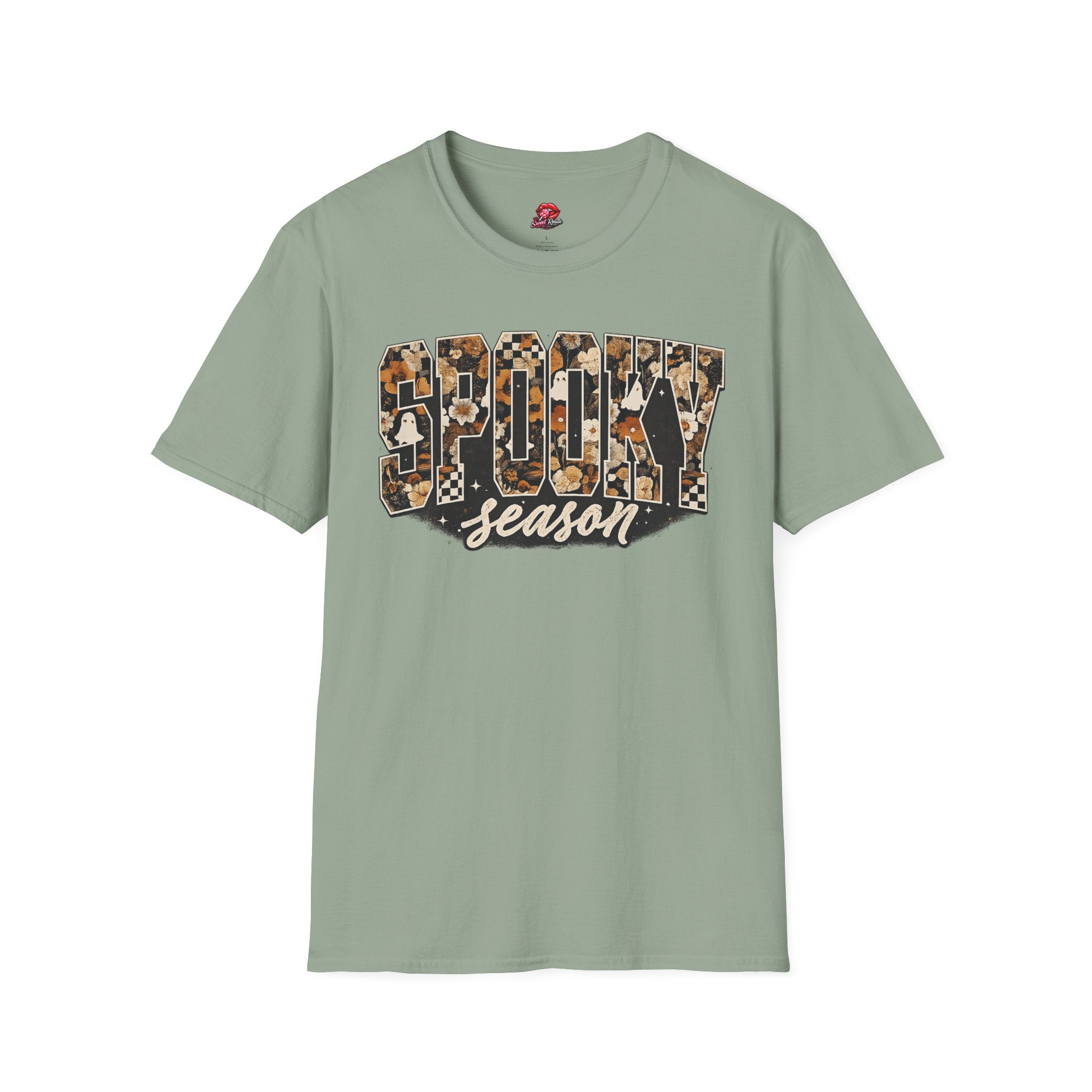 Spooky Season  Leopard Ghost T-Shirt | Trendy Fall Shirt For Women | Spooky Season Tee