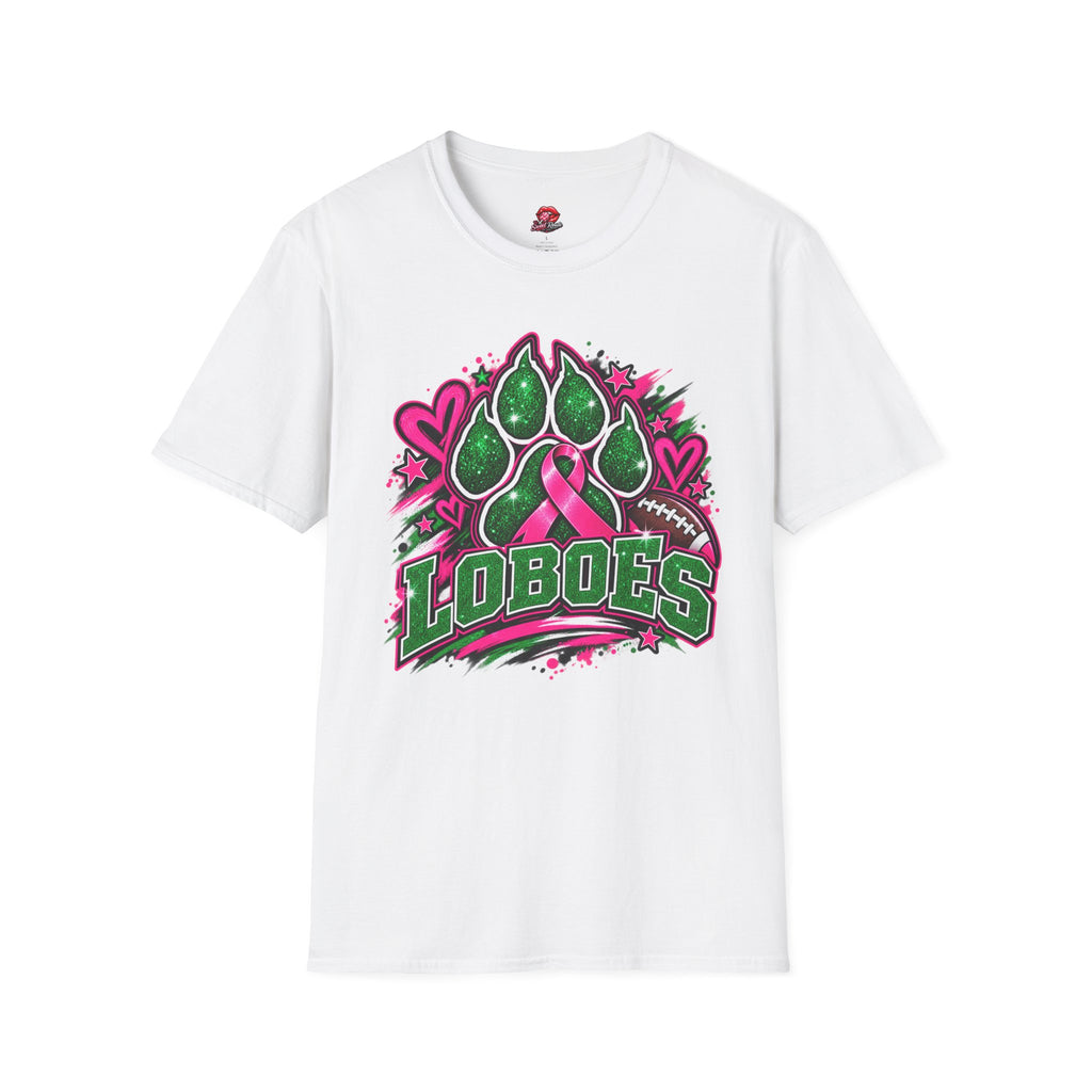 Lobos Pink Ribbon Paw T-Shirt