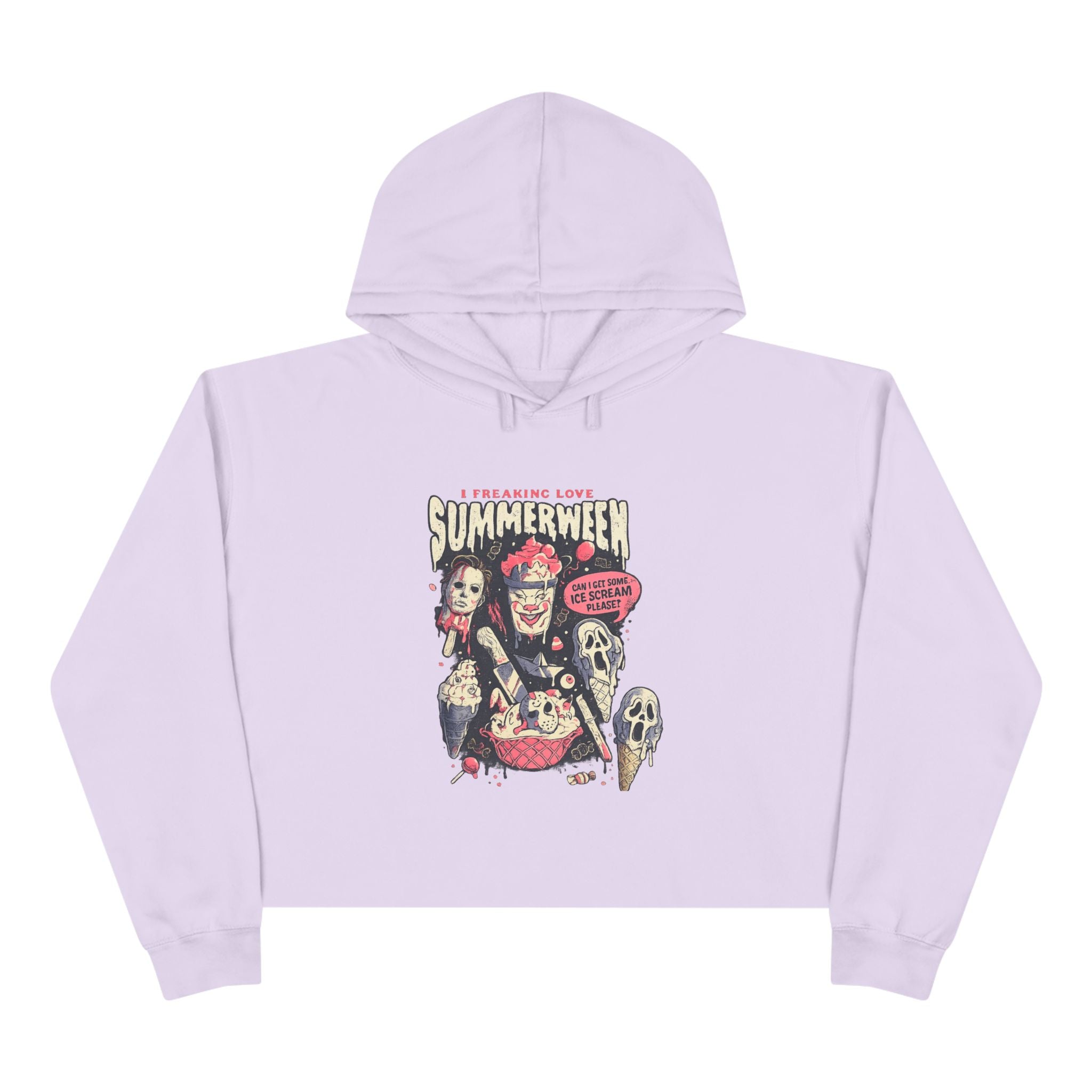 Summerween Crop Hoodie
