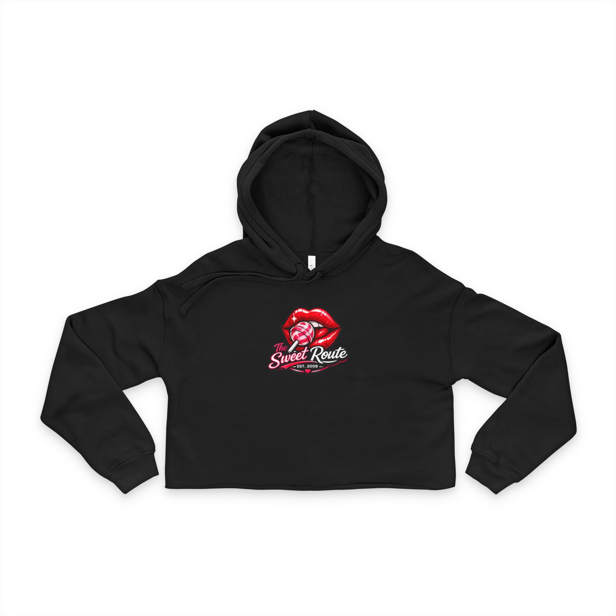 Sweet Route Cropped Hoodie