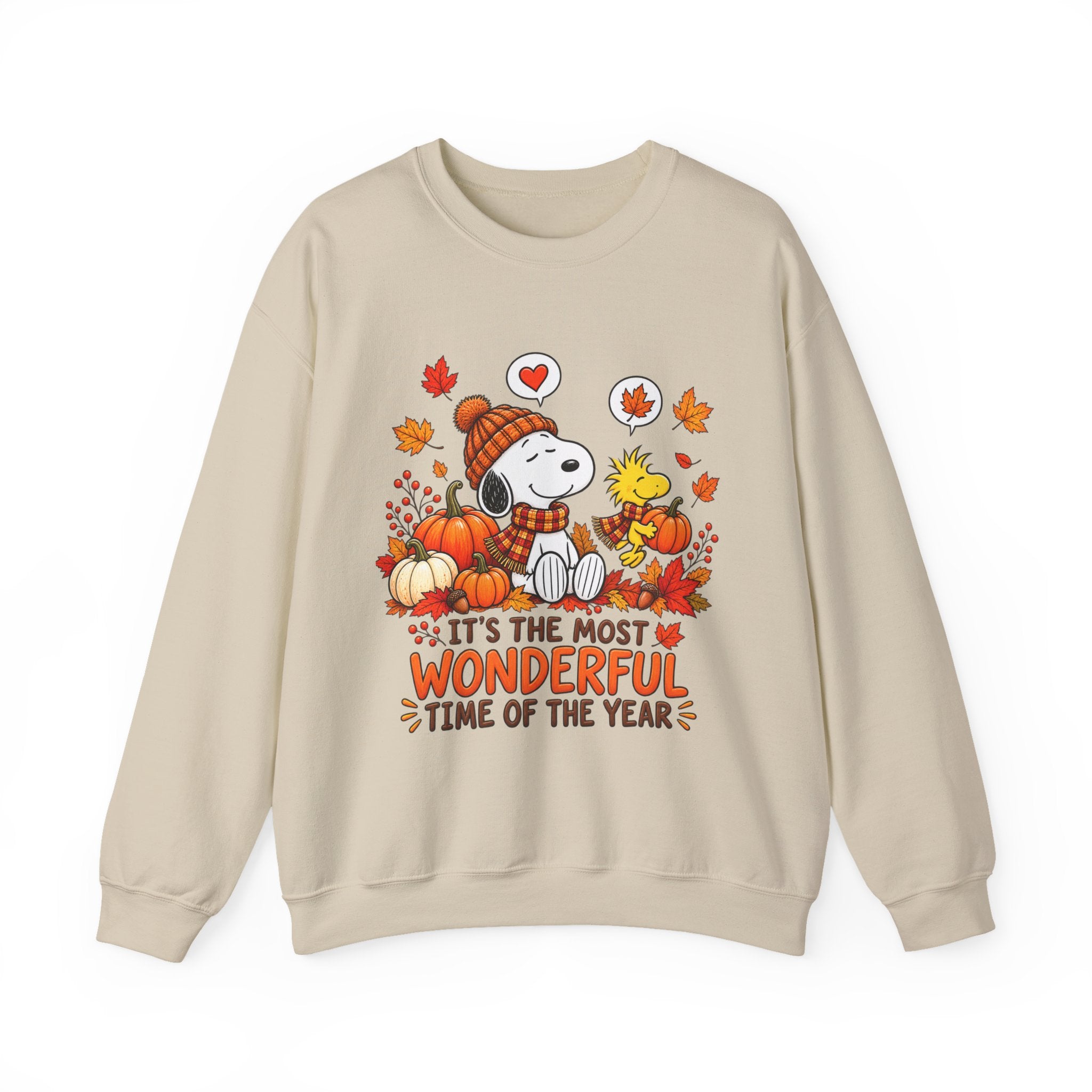 It's the Most Wonderful Time of the Year Snoopy Autumn Crewneck