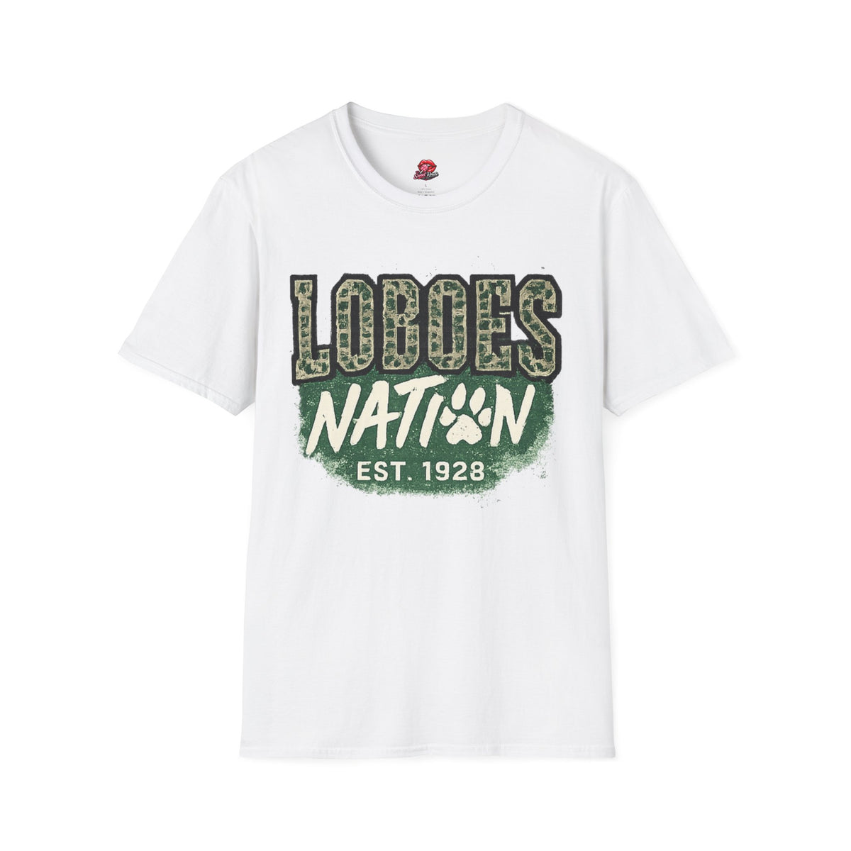 Loboes Nation Camo Print T-Shirt