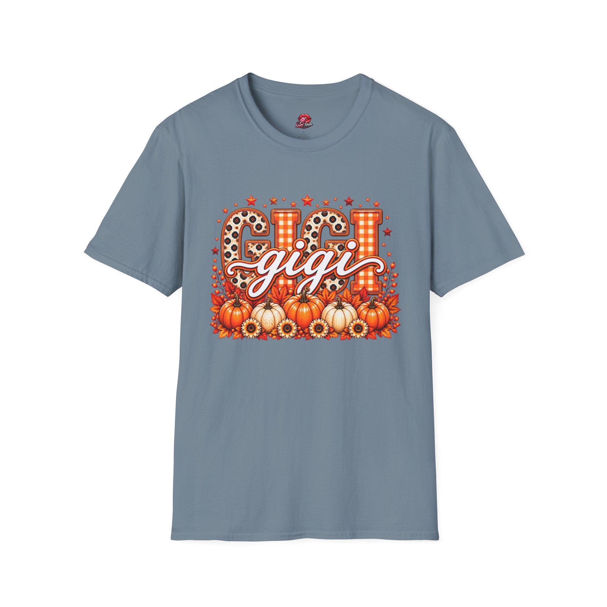 Gigi Fall Plaid & Leopard T‑Shirt