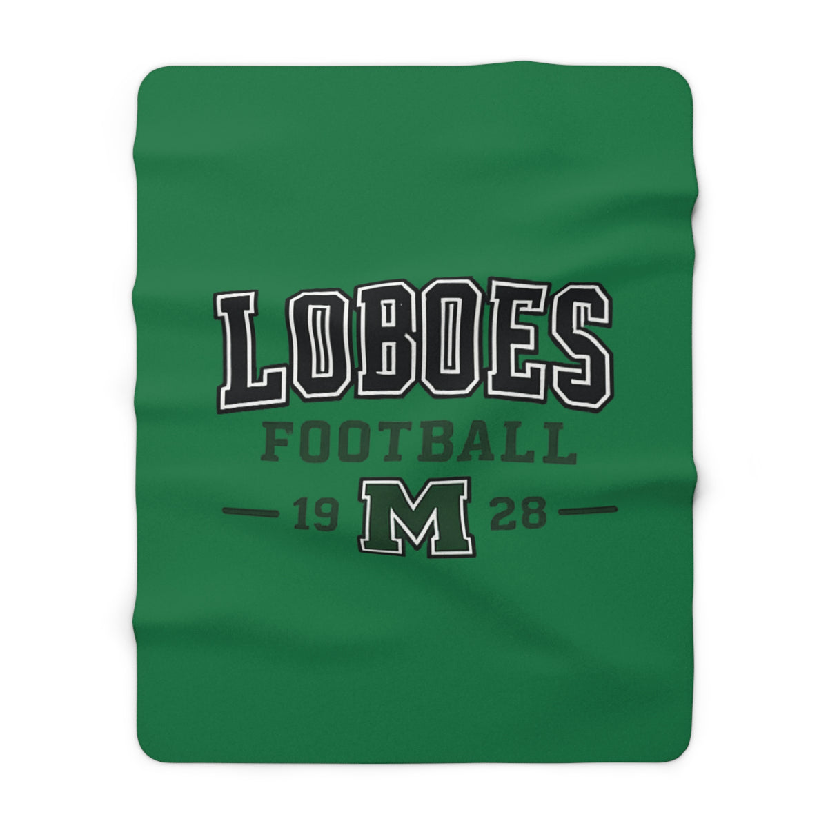 Loboes Football Vintage Collegiate Throw