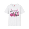 Breast Cancer Awareness Lobo Pink Out Football T-Shirt