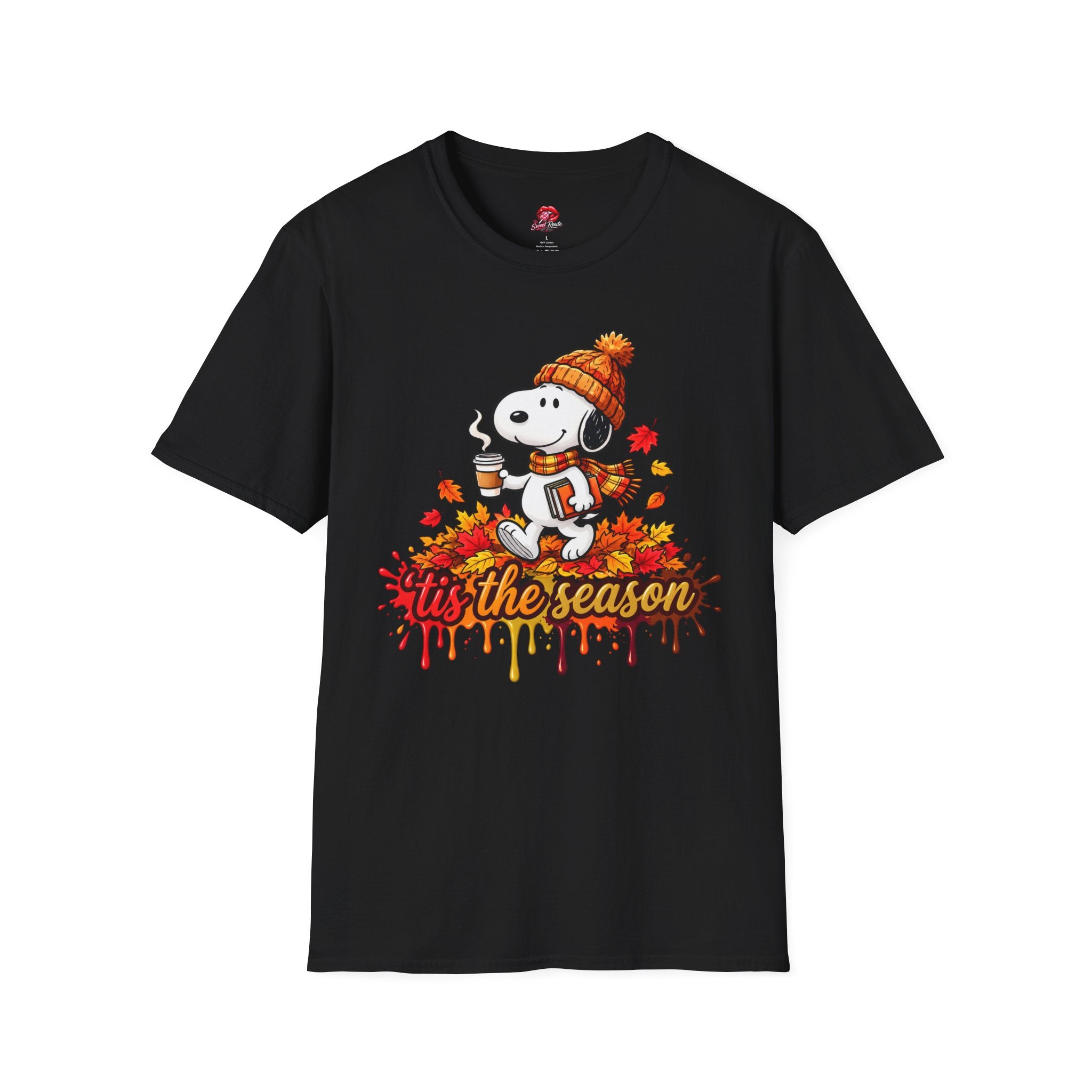 Snoopy Tis the Season Autumn Graphic T-Shirt
