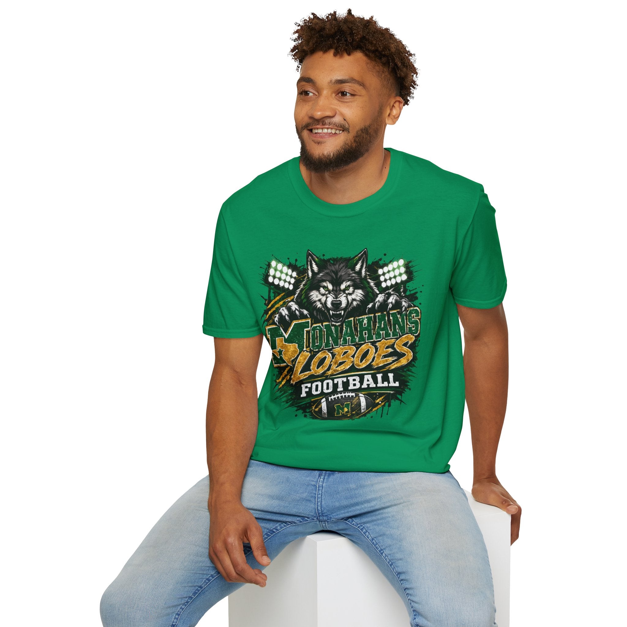 Monahans Loboes Football Tee