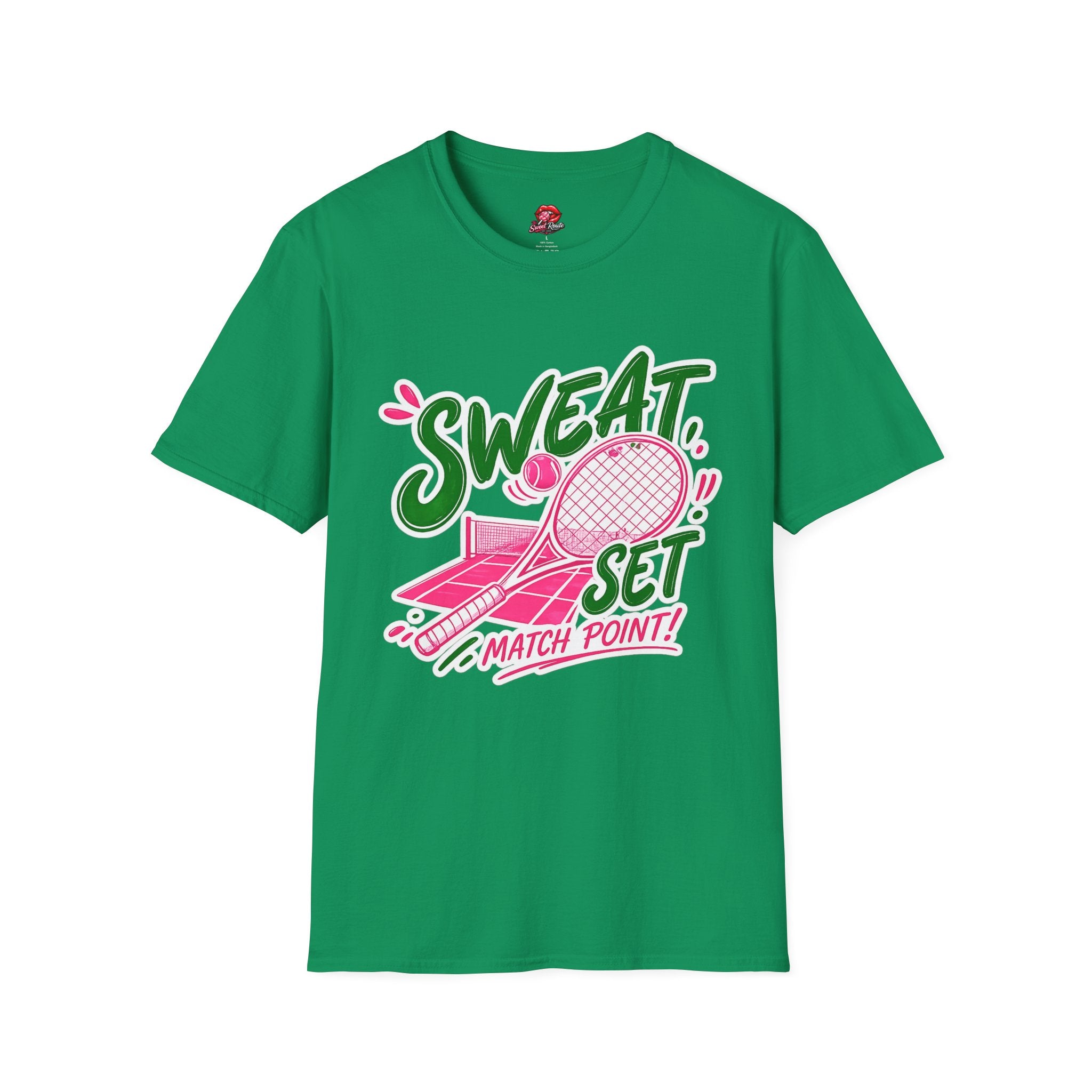 Sweat, Set, Match Point! Tennis Tee